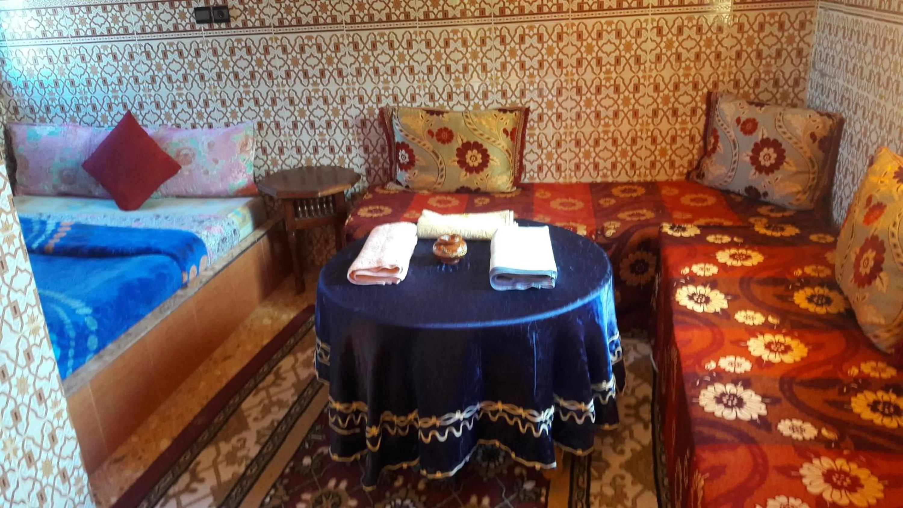 Decorative detail in Hotel France Ouzoud