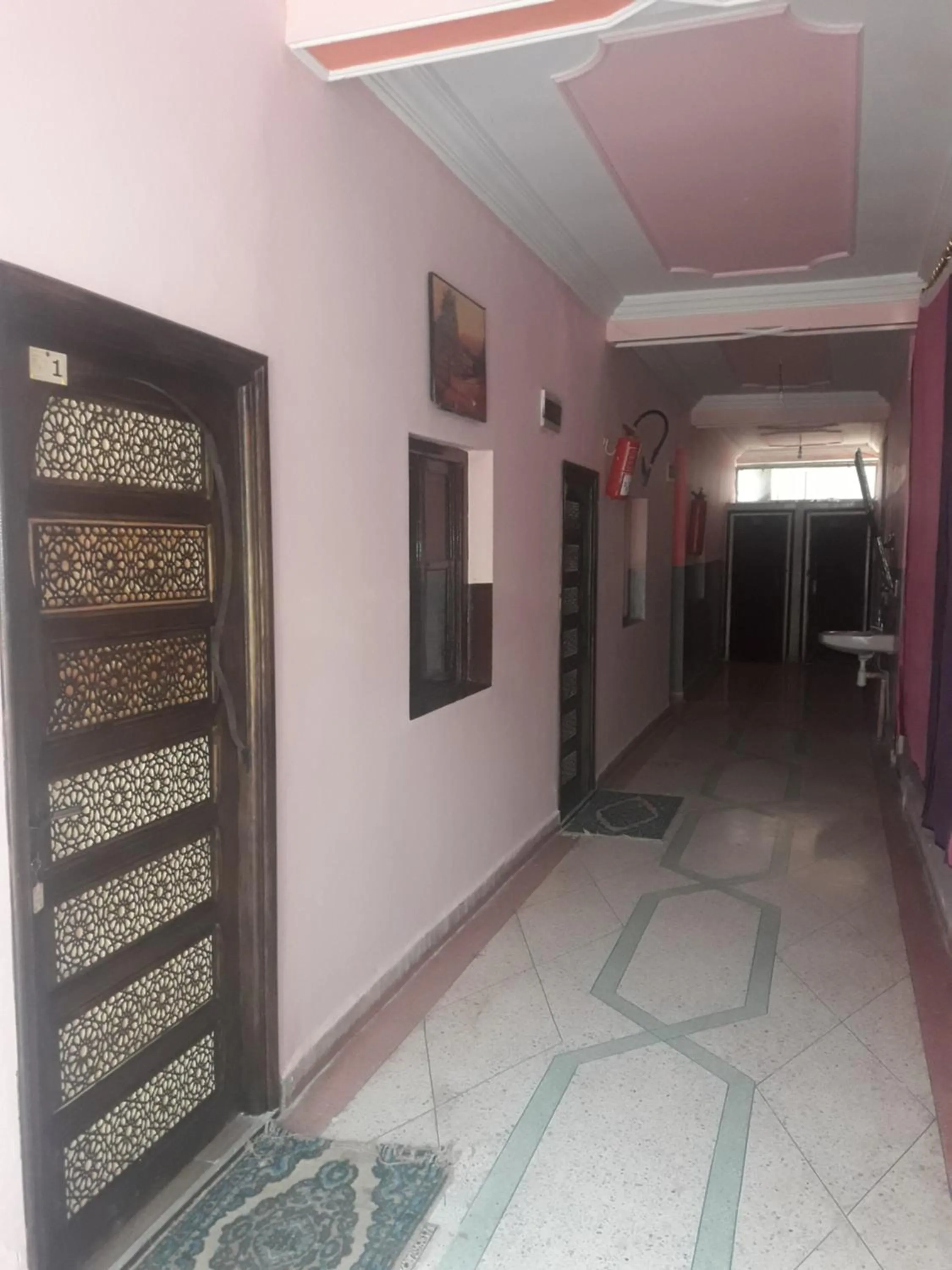 Garden view in Hotel France Ouzoud