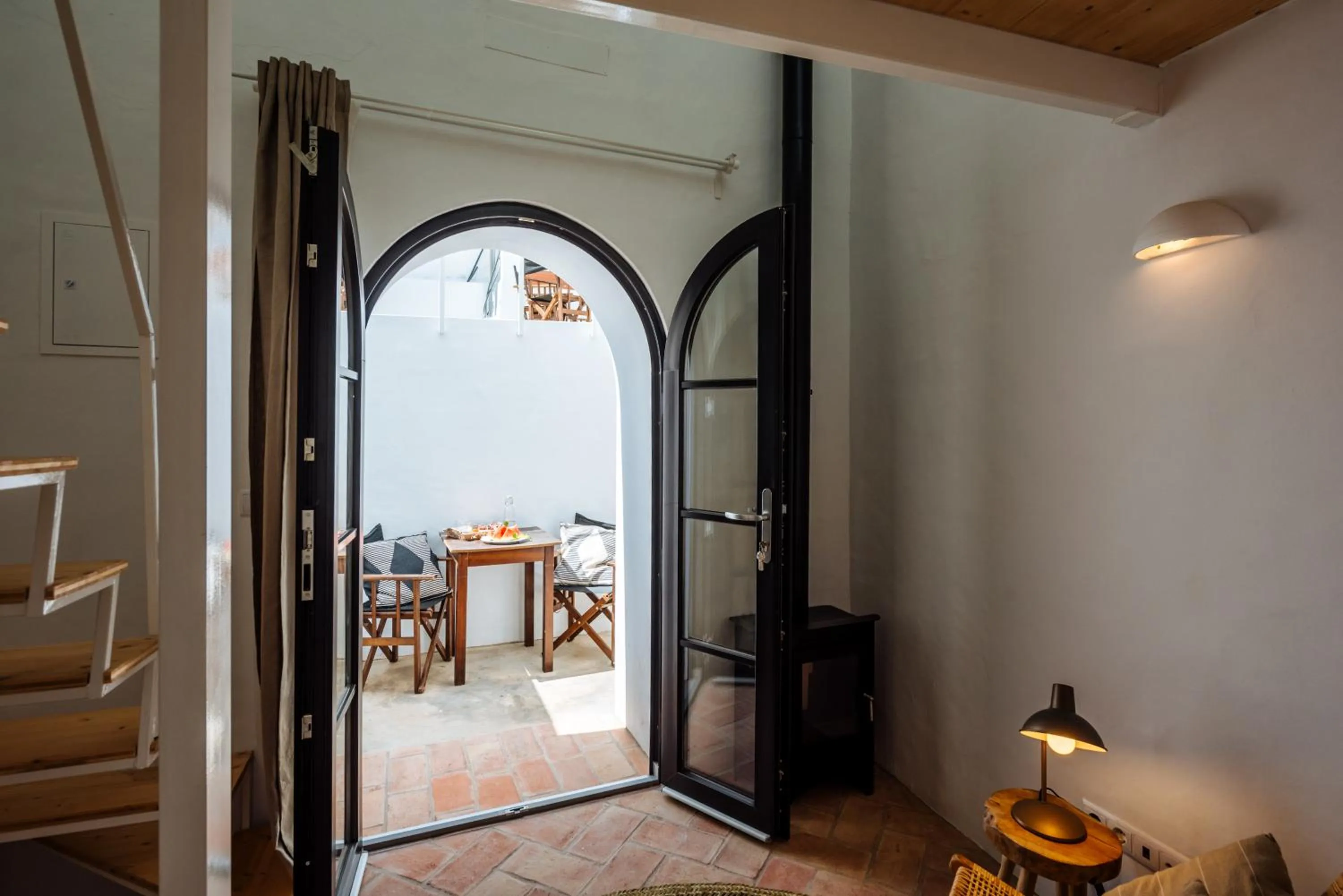 Seating area in Aljana Guest House Beja