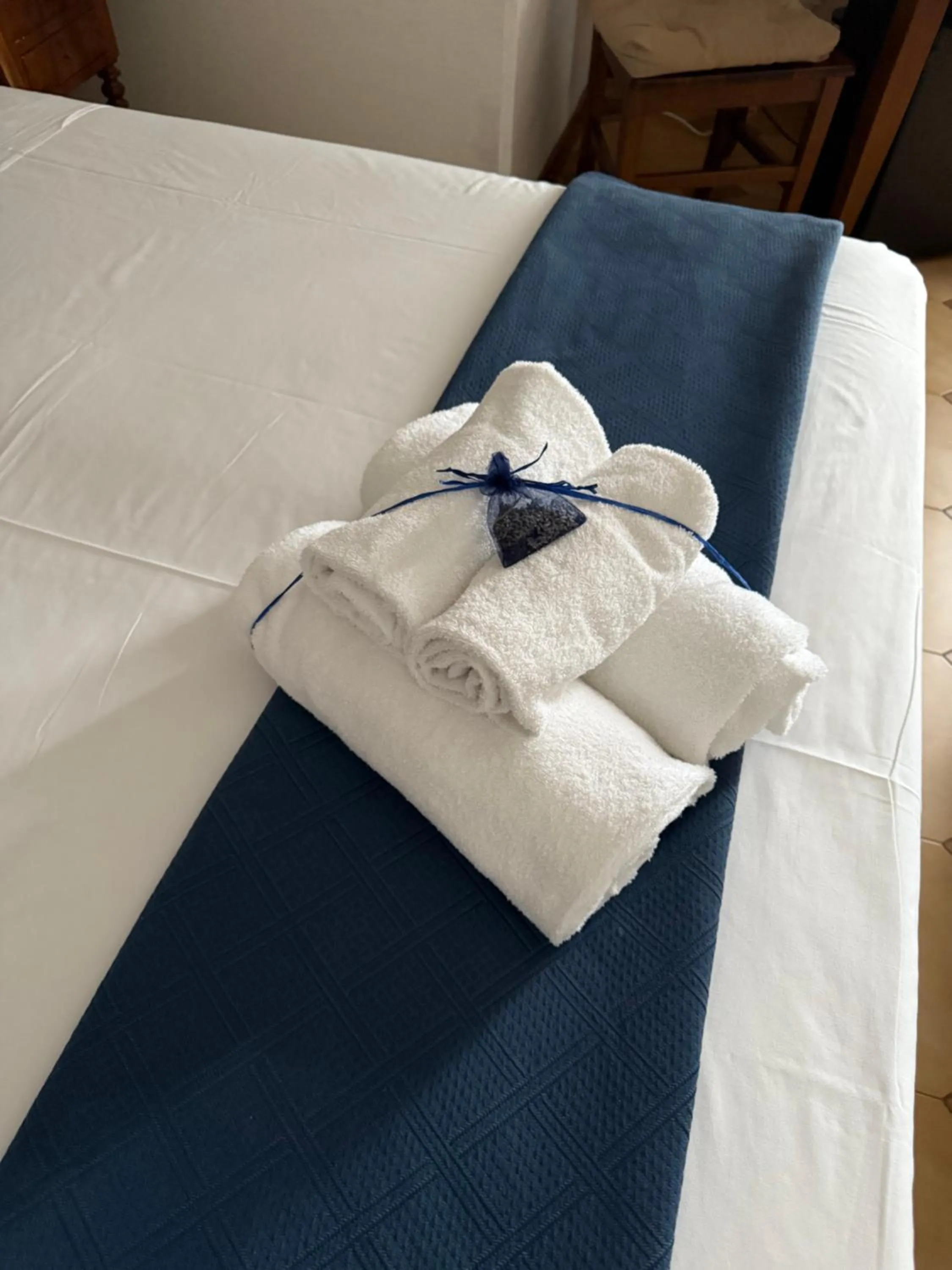 Bed in Fabrizio's Rooms