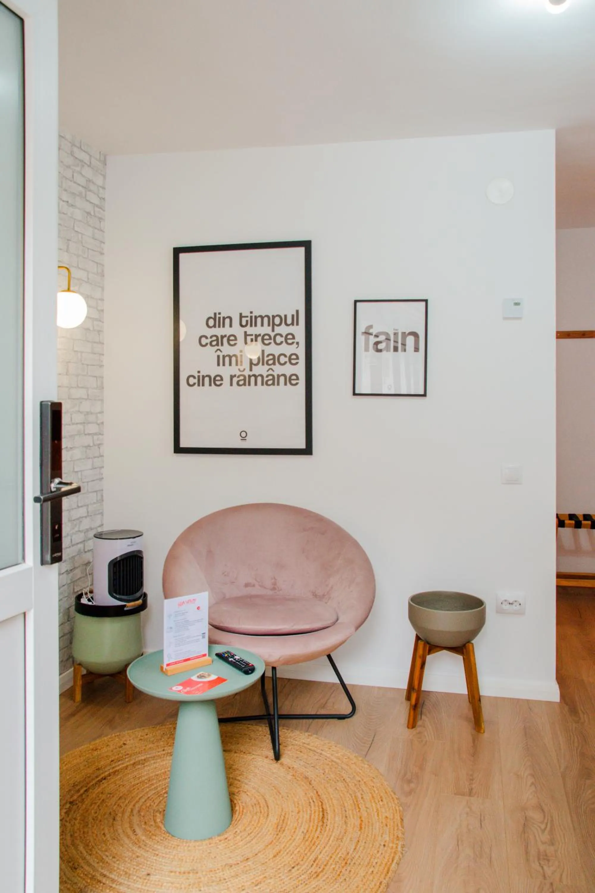Seating area in Althof Apartments