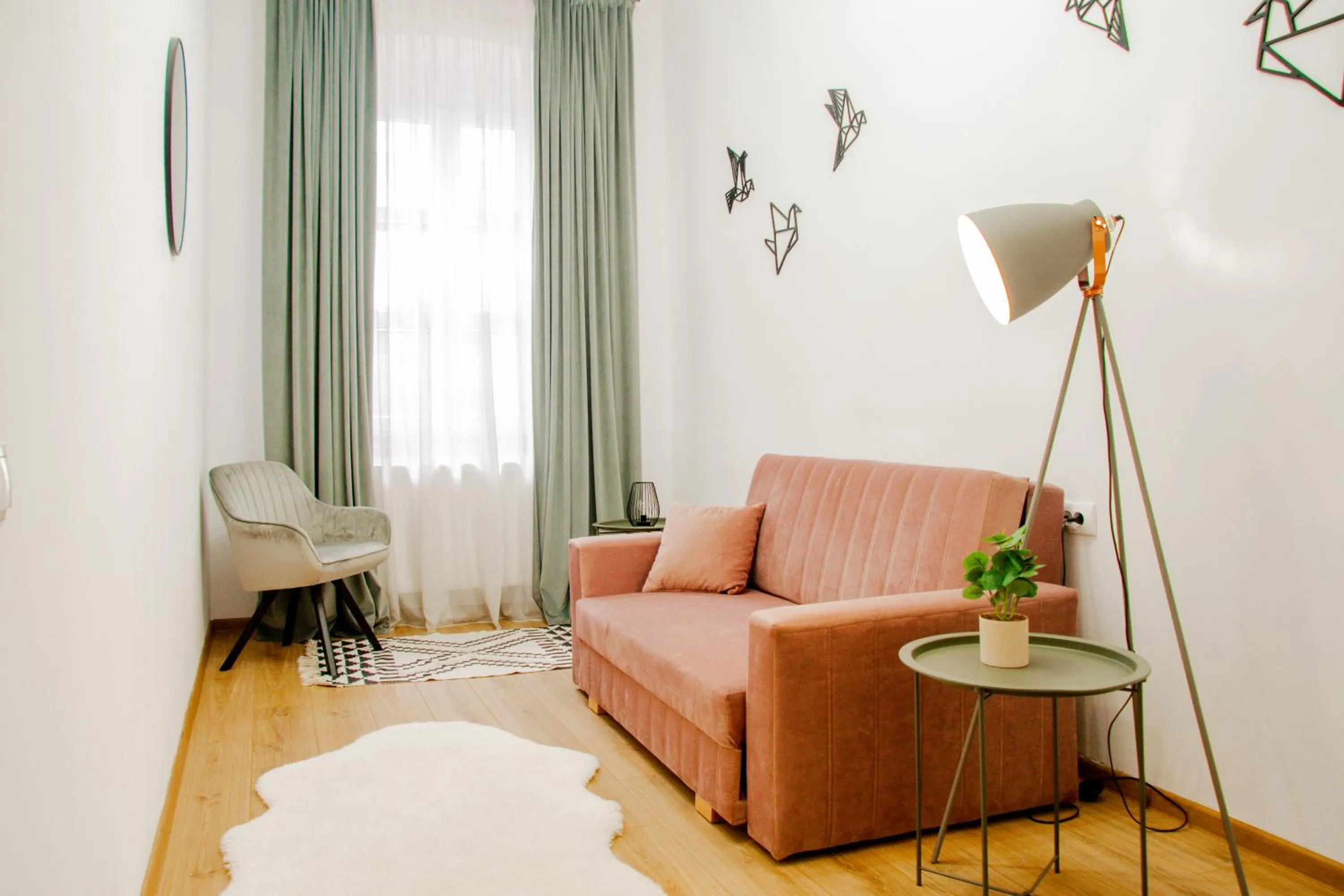 Seating area in Althof Apartments