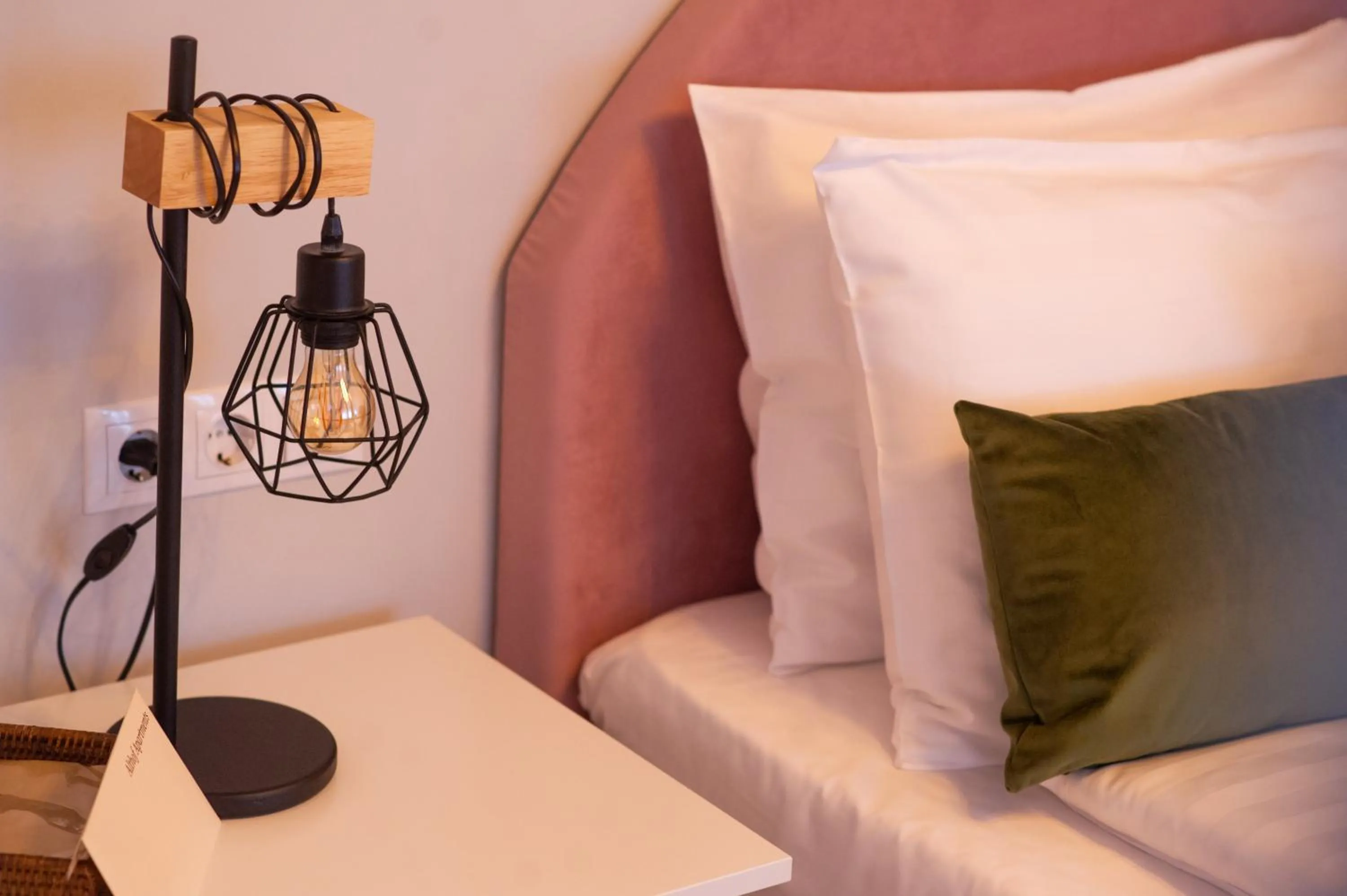 Bed in Althof Apartments