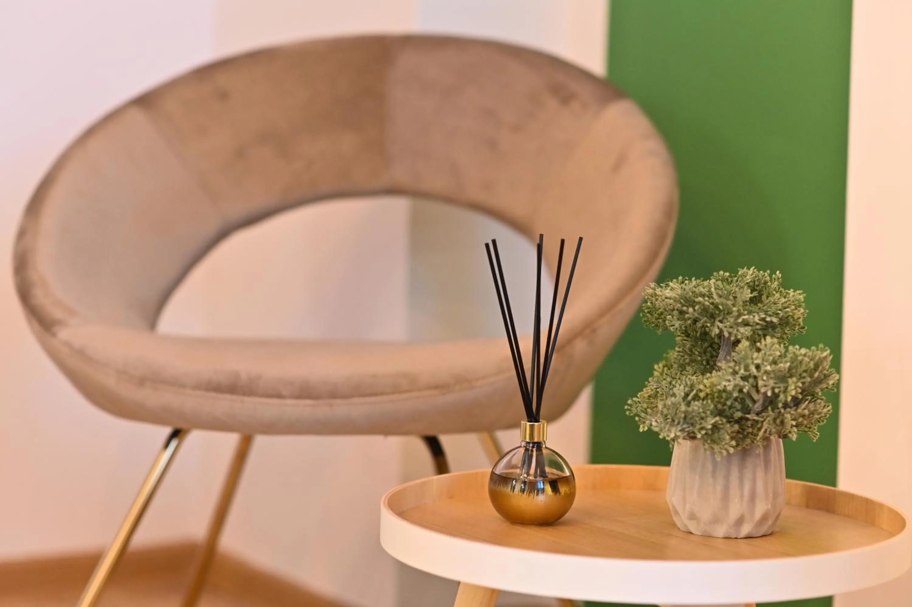 Seating area in Althof Apartments