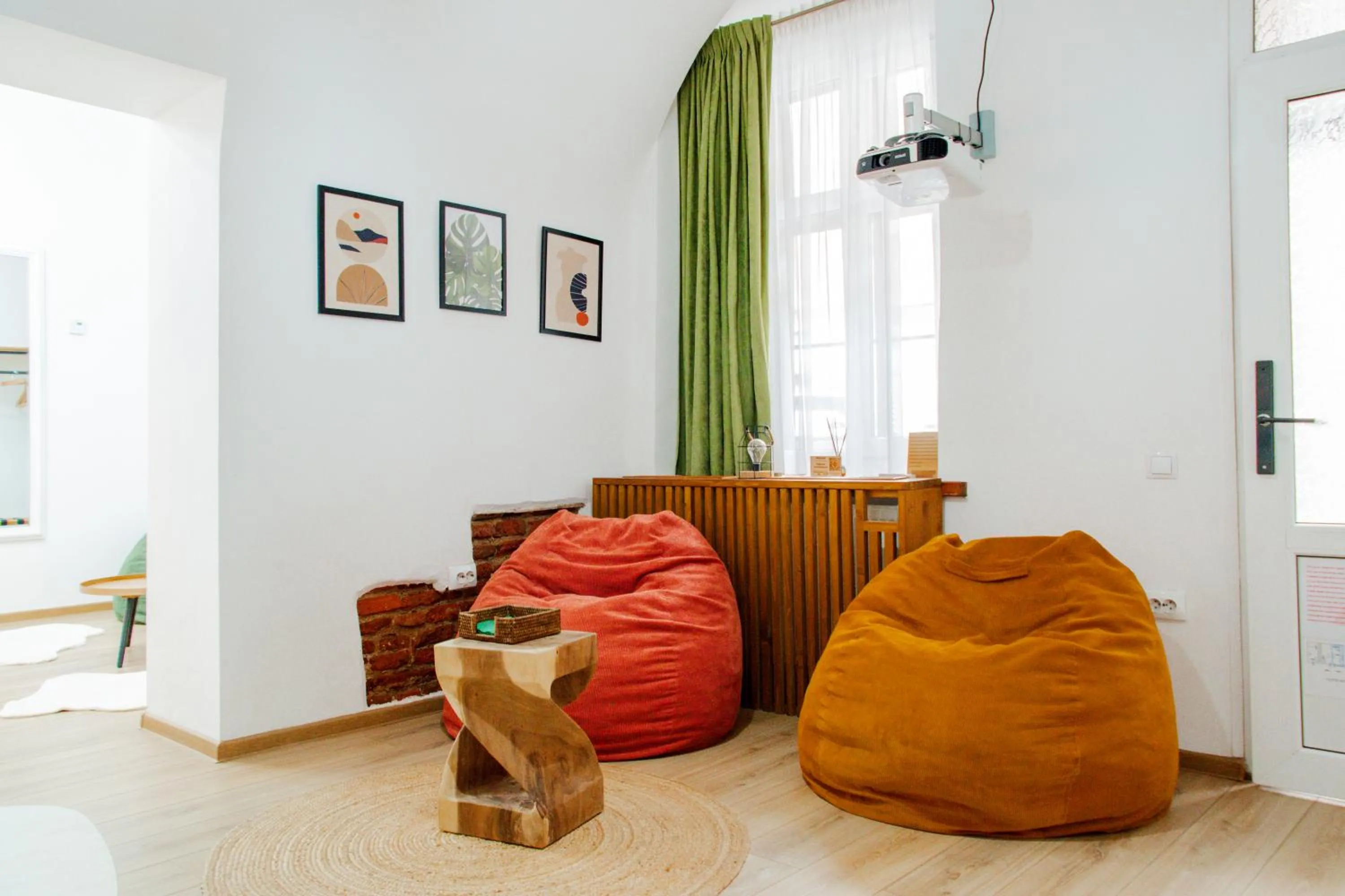 Seating area in Althof Apartments