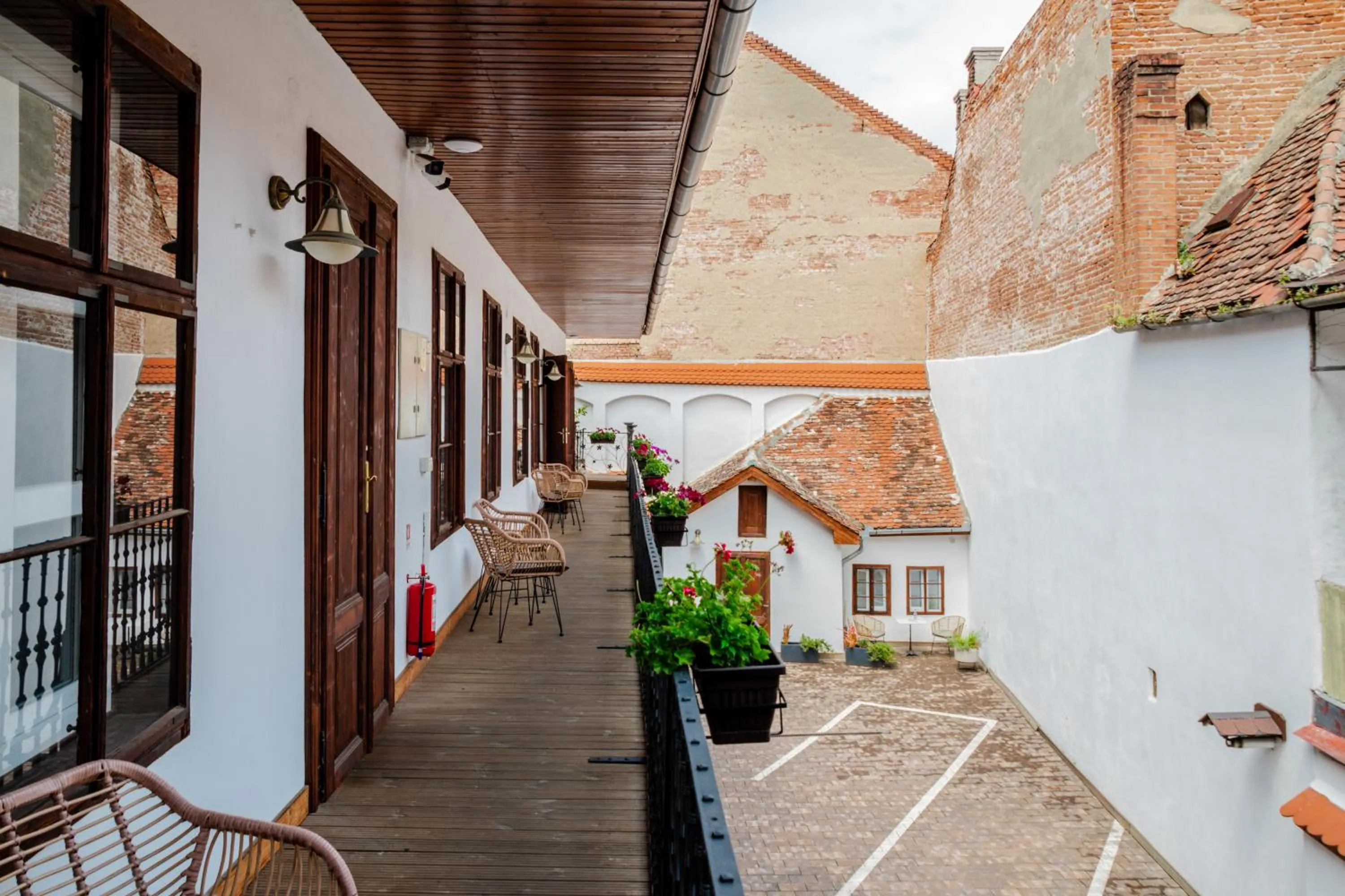 Balcony/Terrace in Althof Apartments