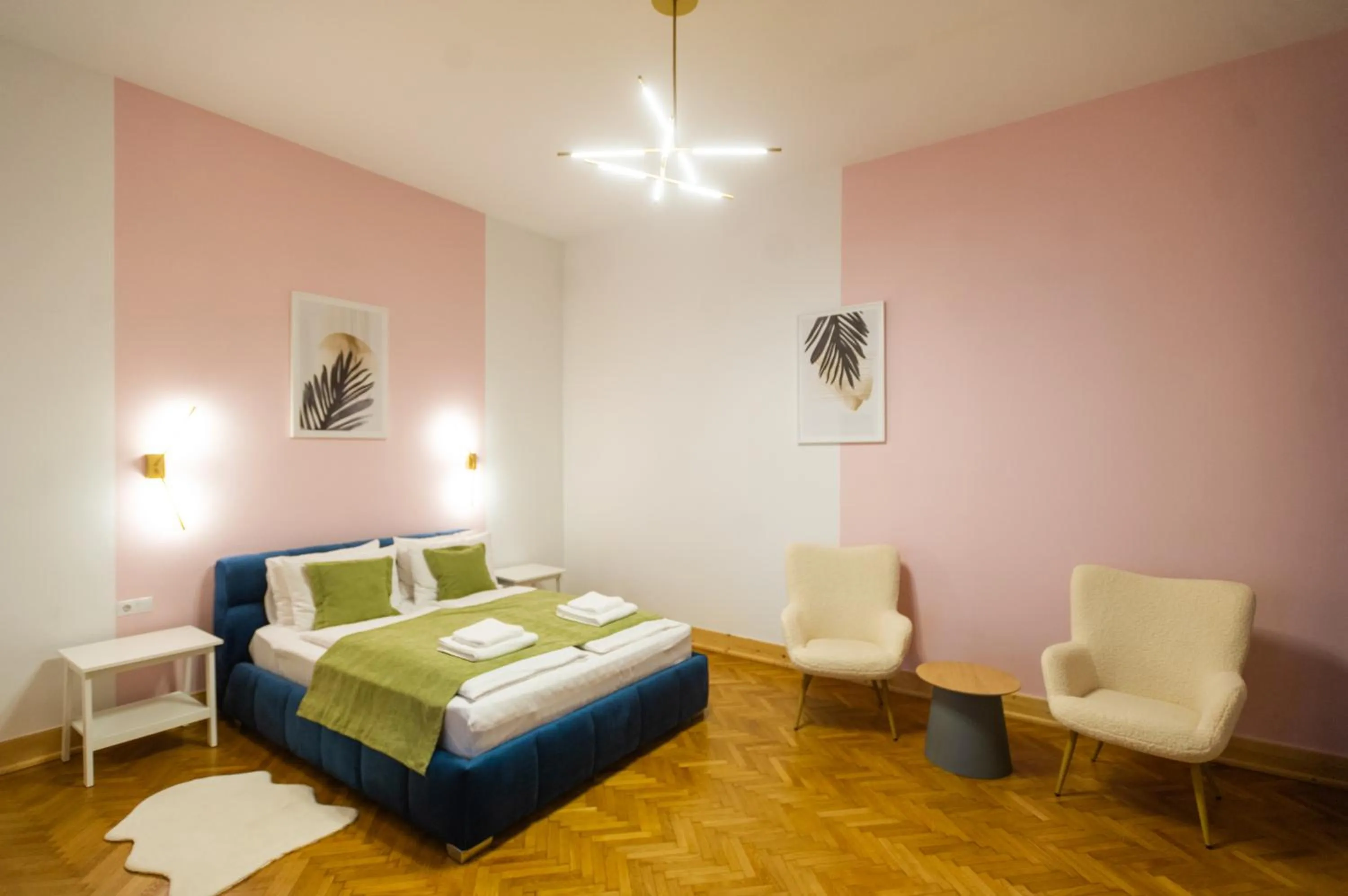 Bed in Althof Apartments