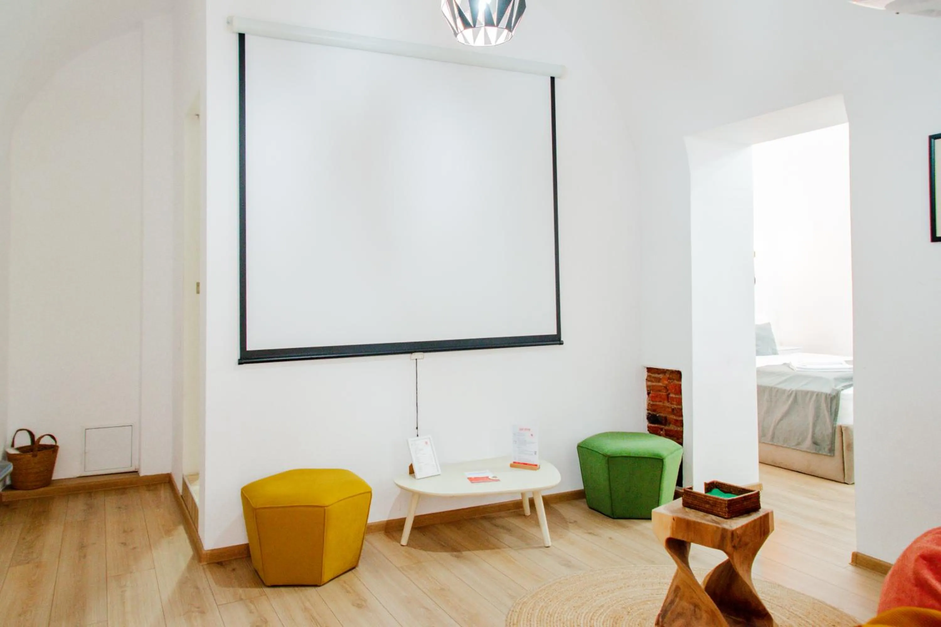 Seating area in Althof Apartments