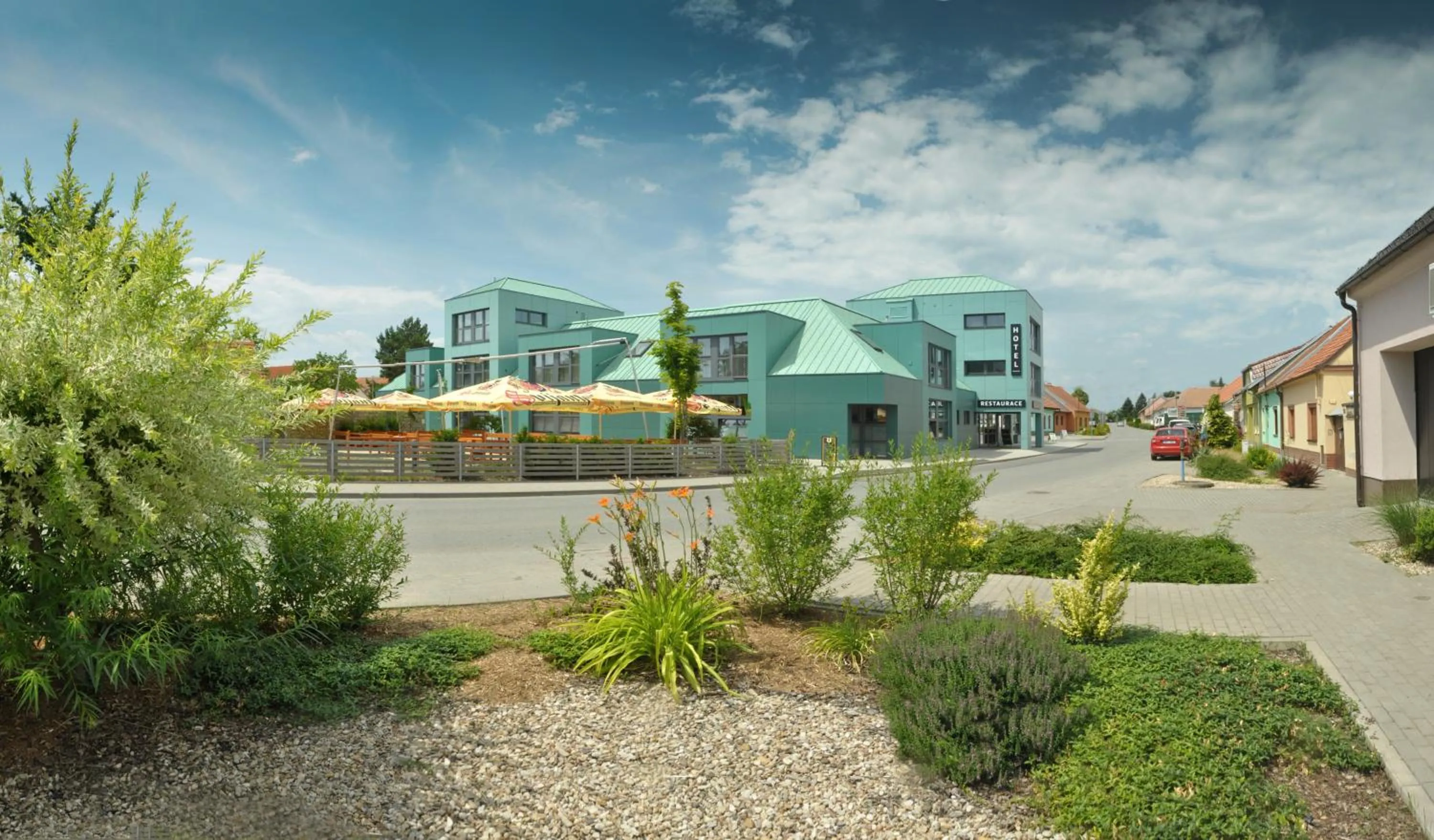 Property building in Hotel Žabčice