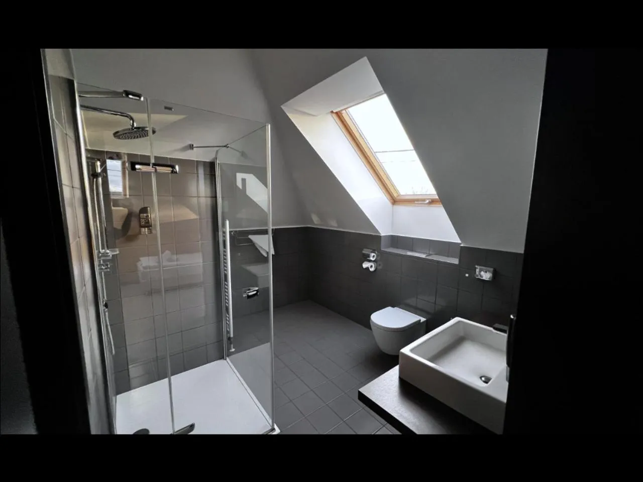 Bathroom in Hotel Žabčice