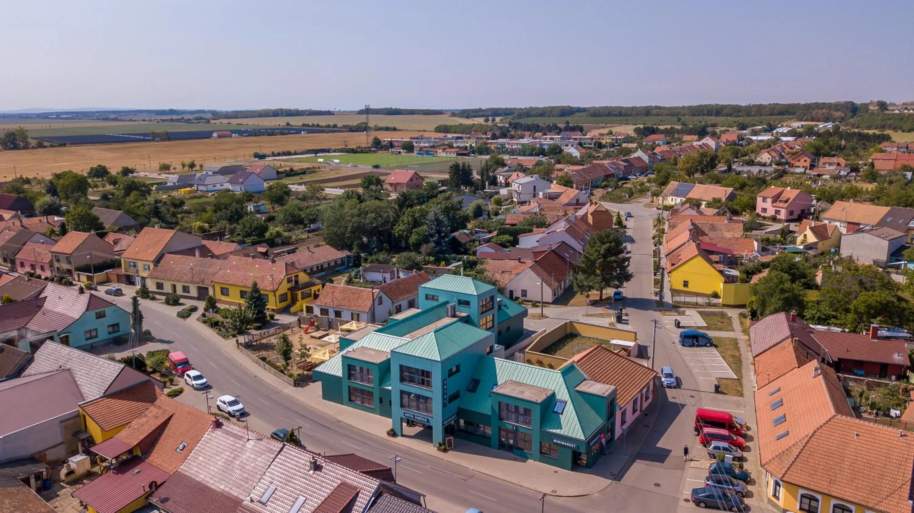 Property building in Hotel Žabčice