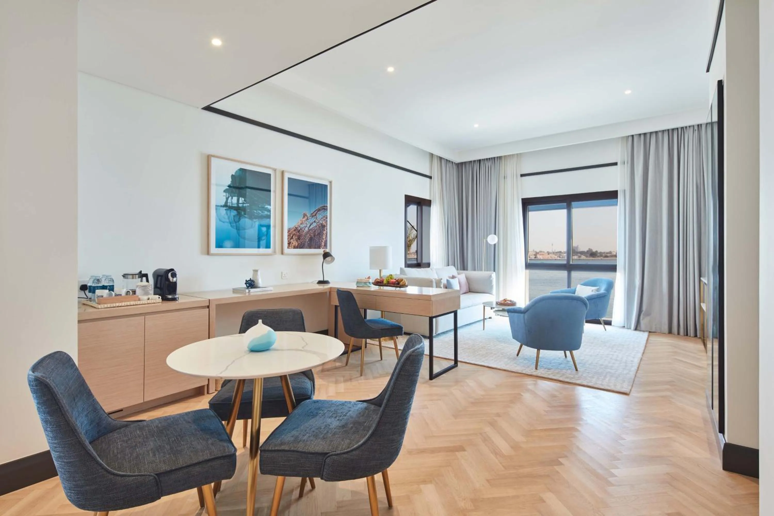 Living room in Vida Beach Resort Umm Al Quwain