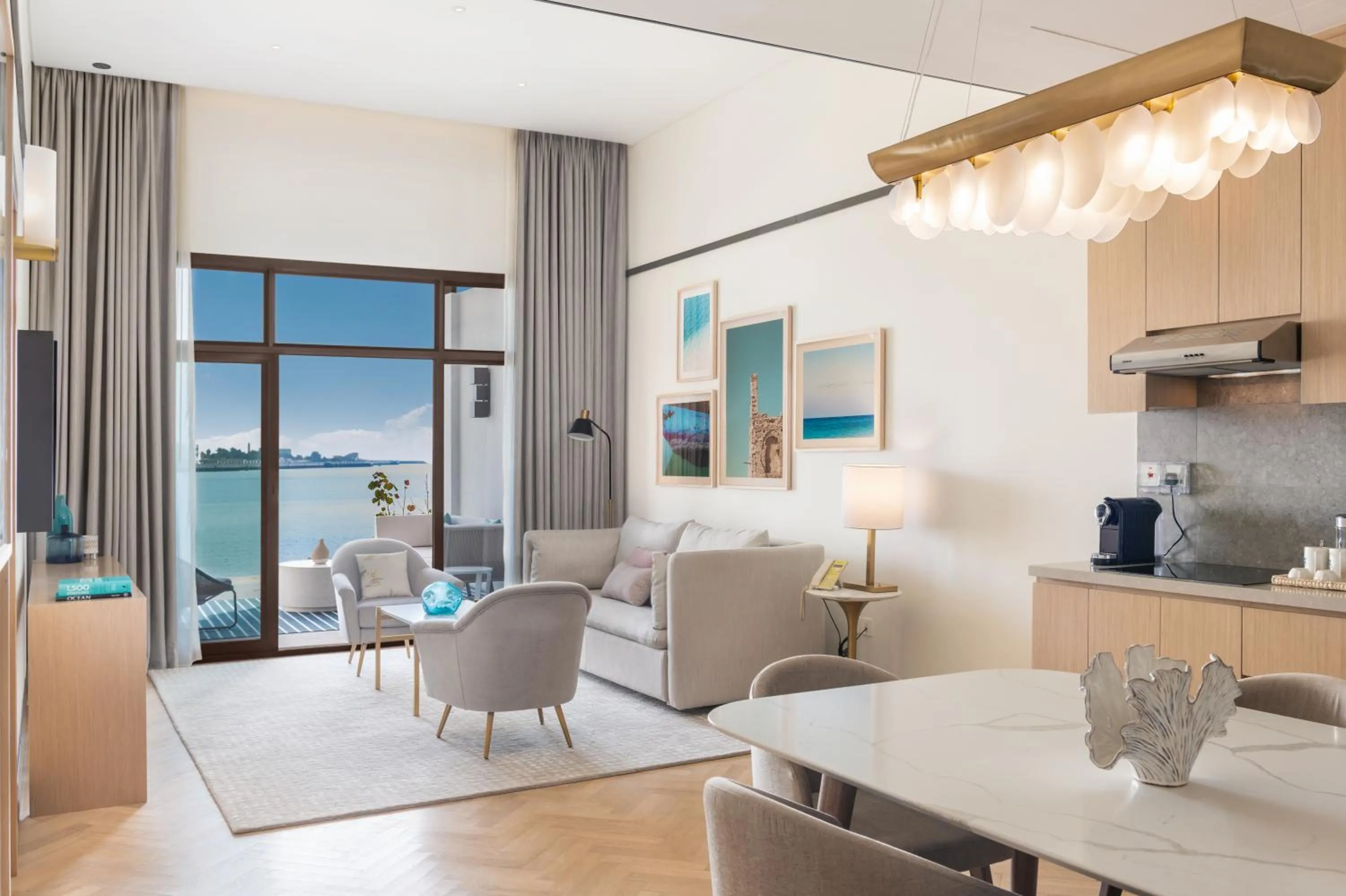 Living room in Vida Beach Resort Umm Al Quwain