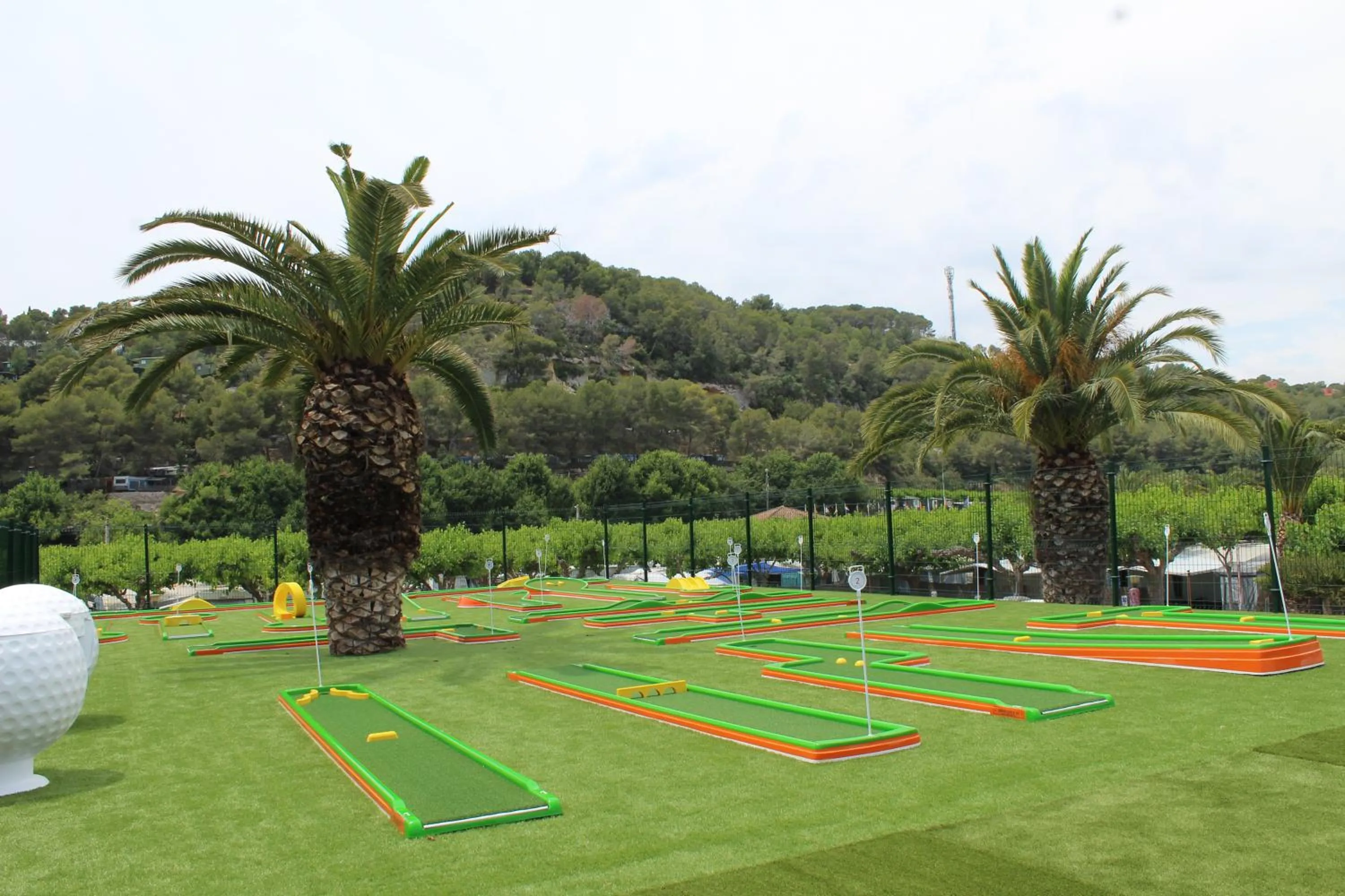Minigolf in Mediterrani Natura Spa Resort