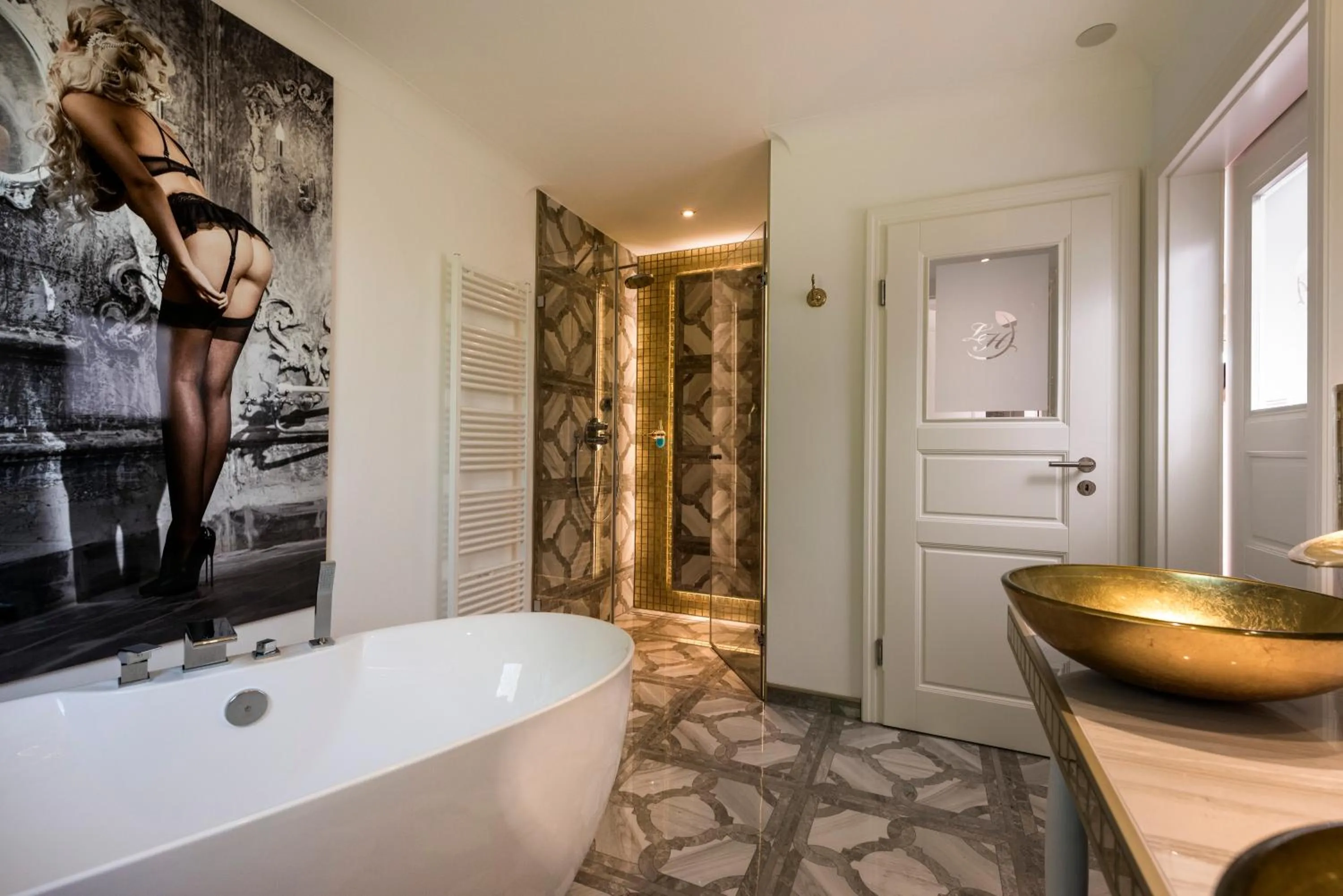 Decorative detail in Hotel Linther Hof