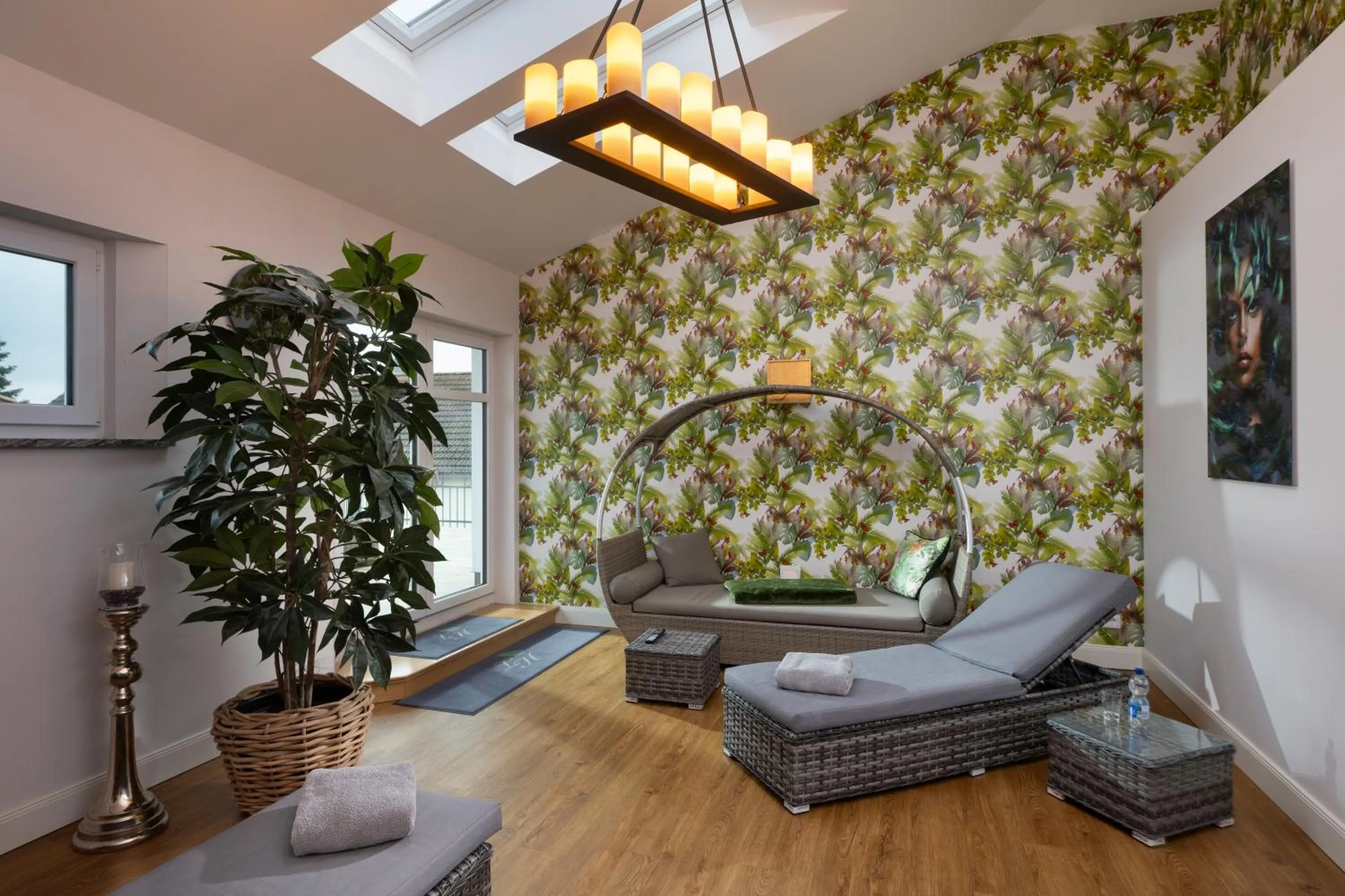 Sauna in Hotel Linther Hof