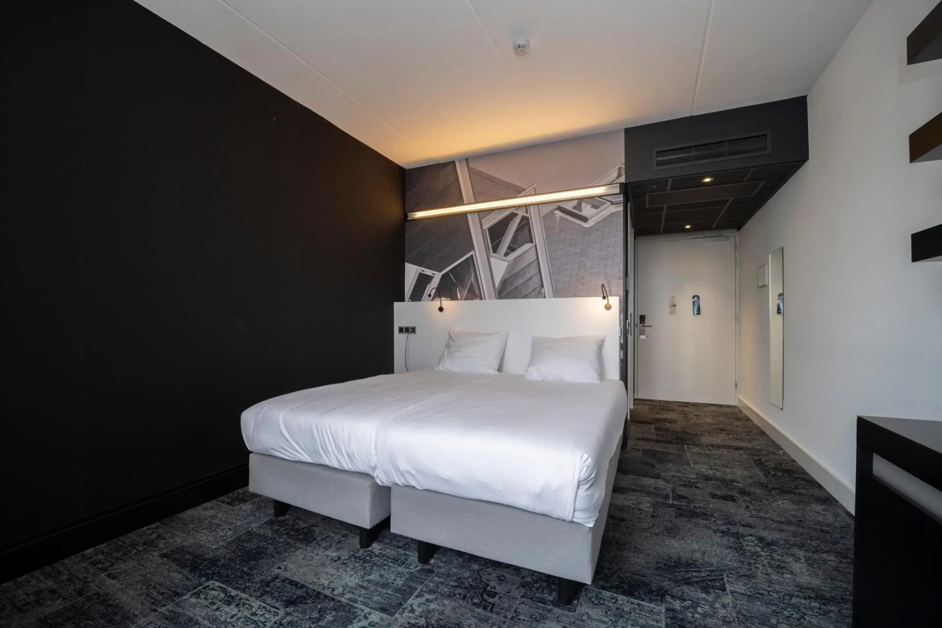 Bedroom, Bed in Fletcher Wellness-Hotel Helmond Bedroom, Bed in Fletcher Wellness-Hotel Helmond