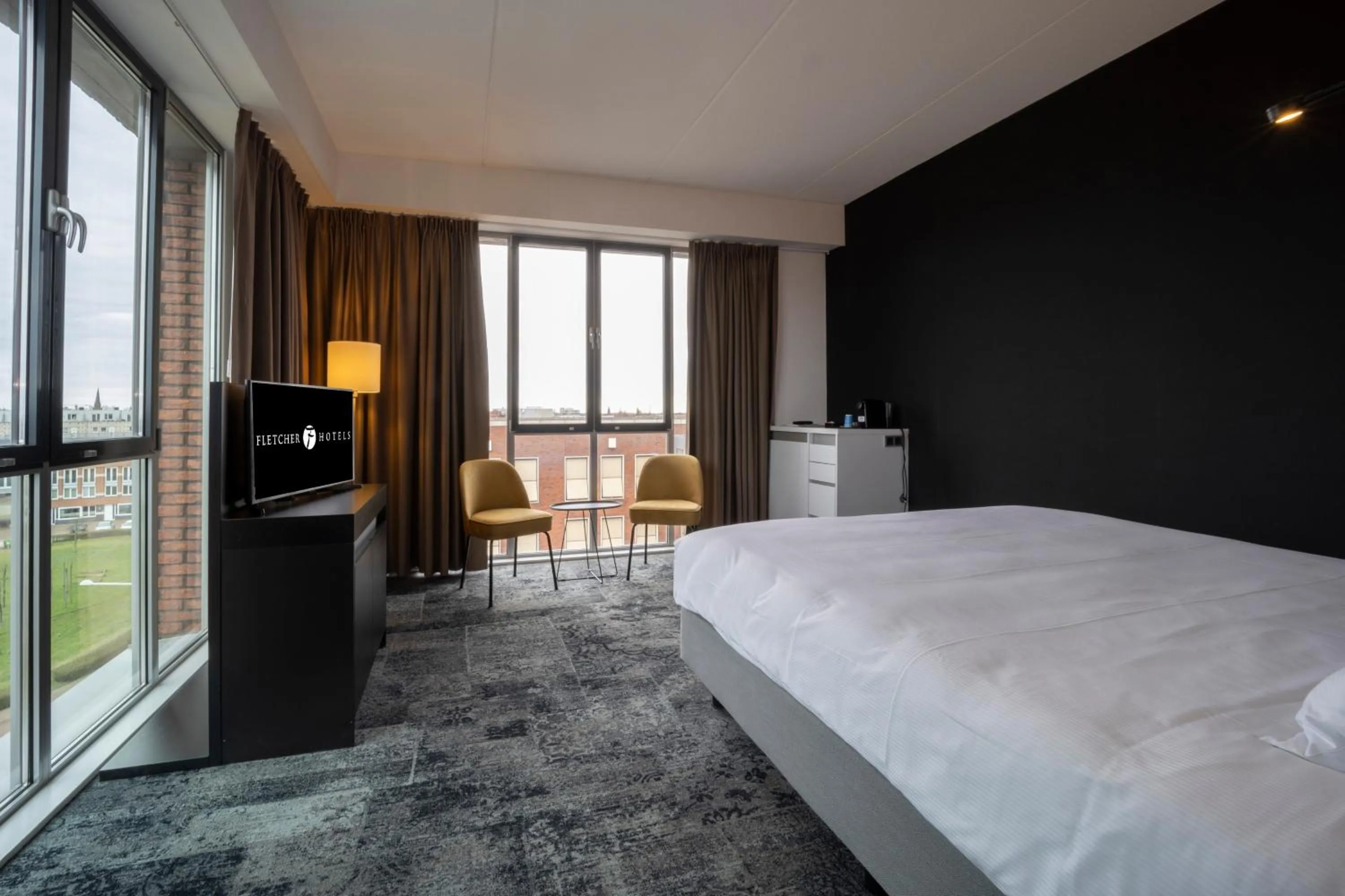 Bedroom, Bed in Fletcher Wellness-Hotel Helmond