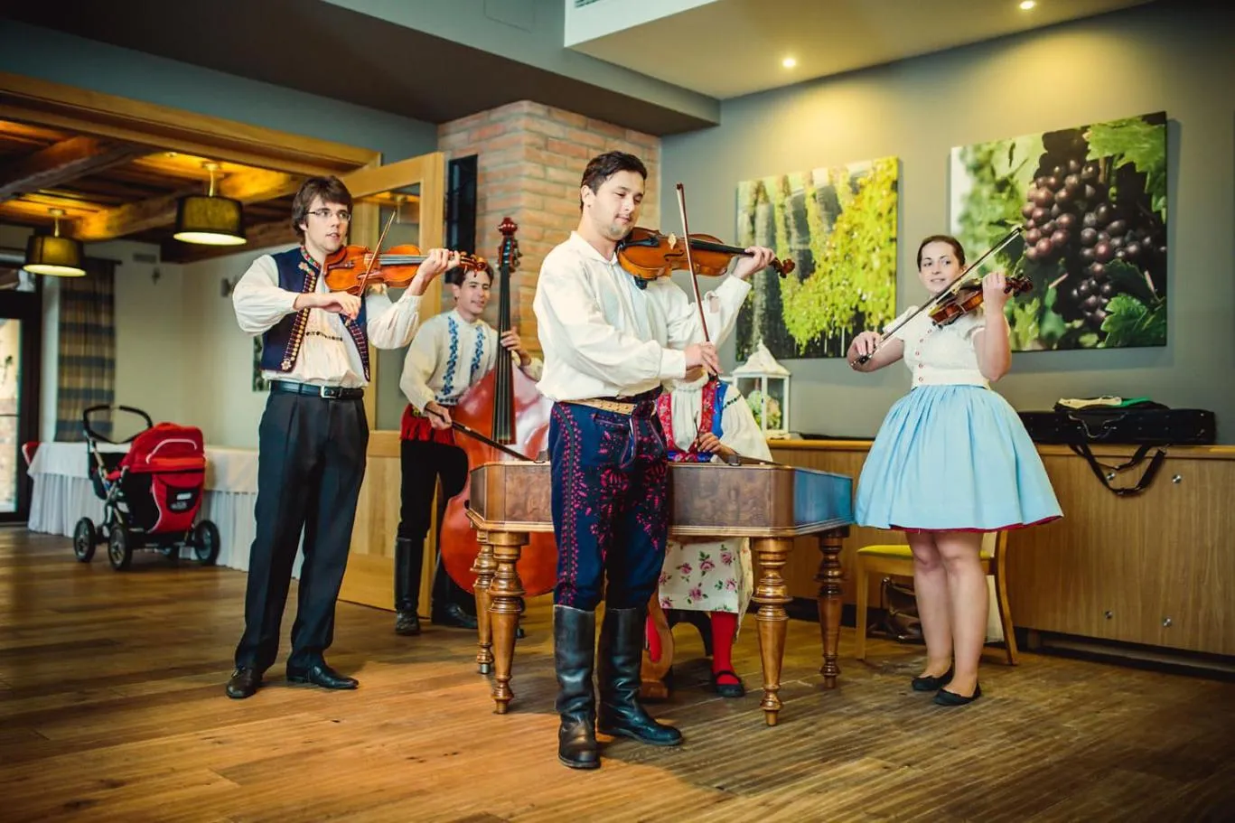 People in Hotel Lidový dům