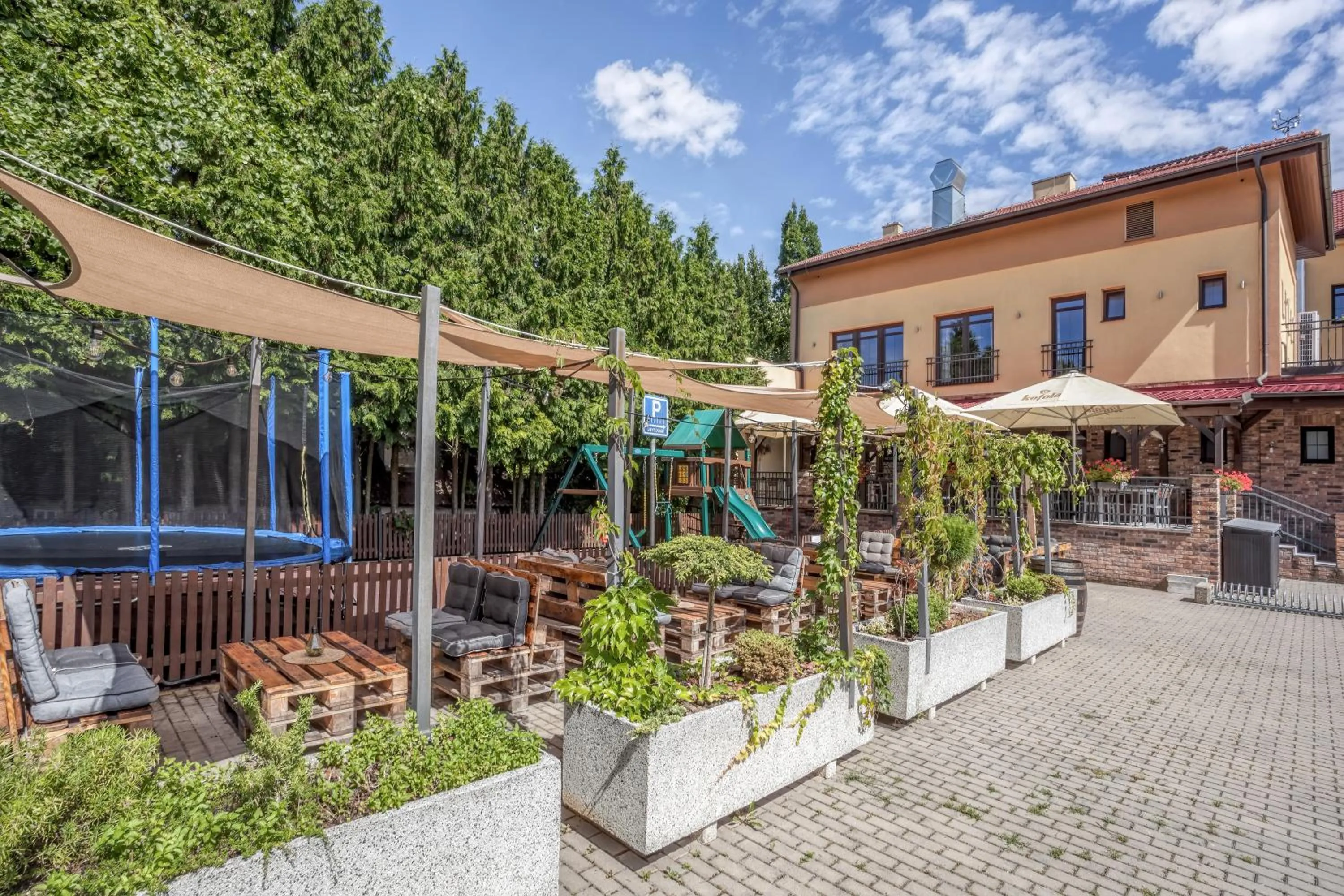 Property building in Hotel Lidový dům