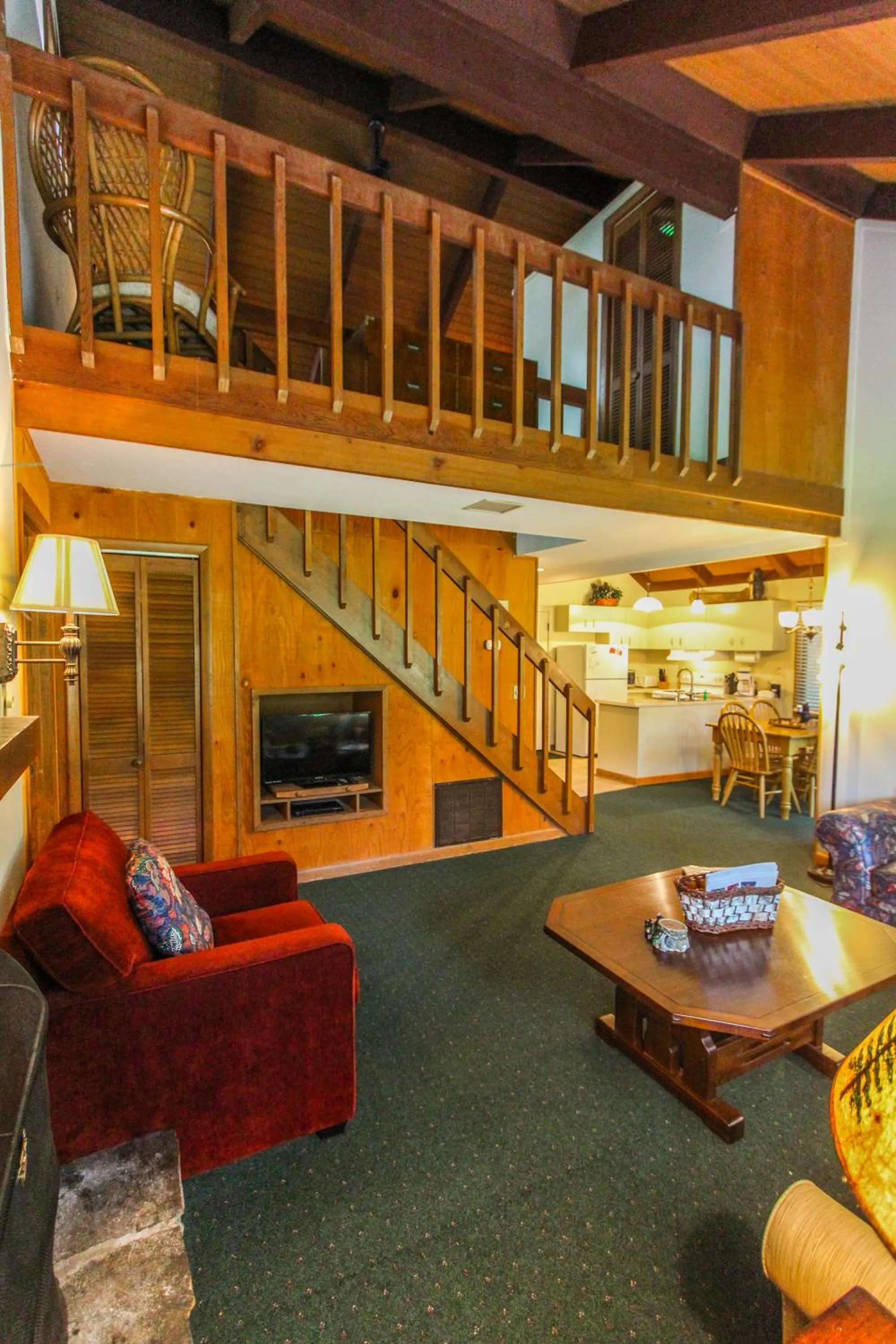 Living room in Golf Club Villas