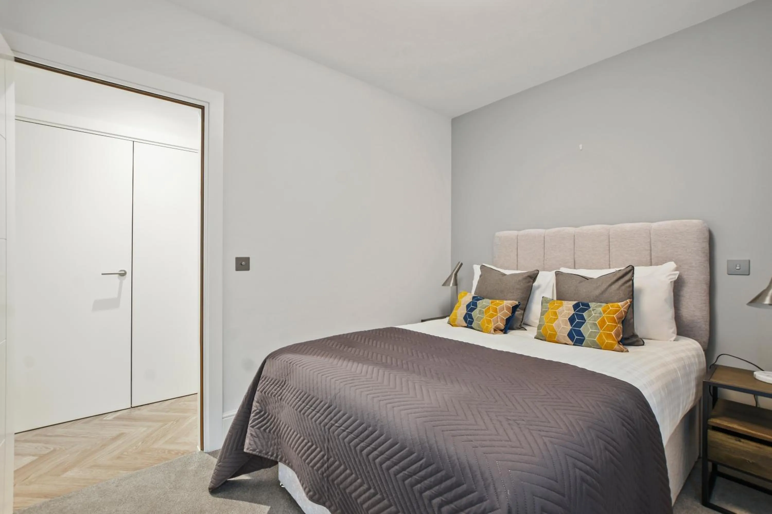 Bedroom, Bed in Victoria House by Aeria Apartments