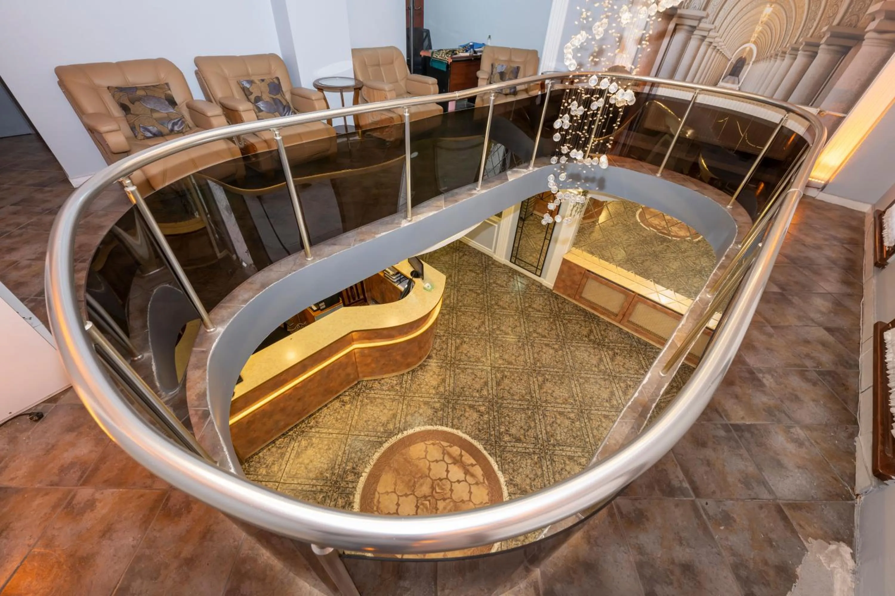 Seating area in Hotel Devman