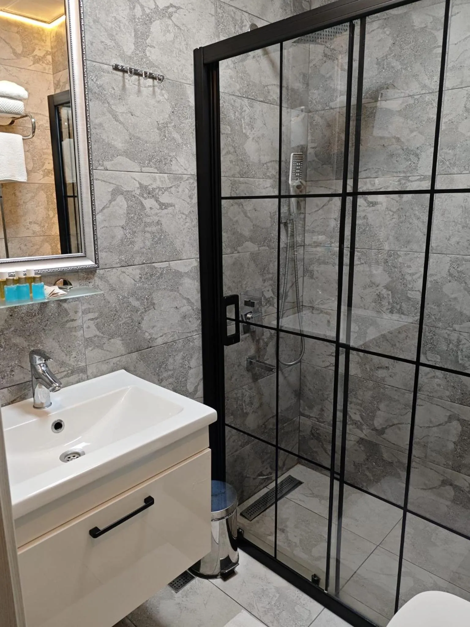 Shower in Hotel Devman