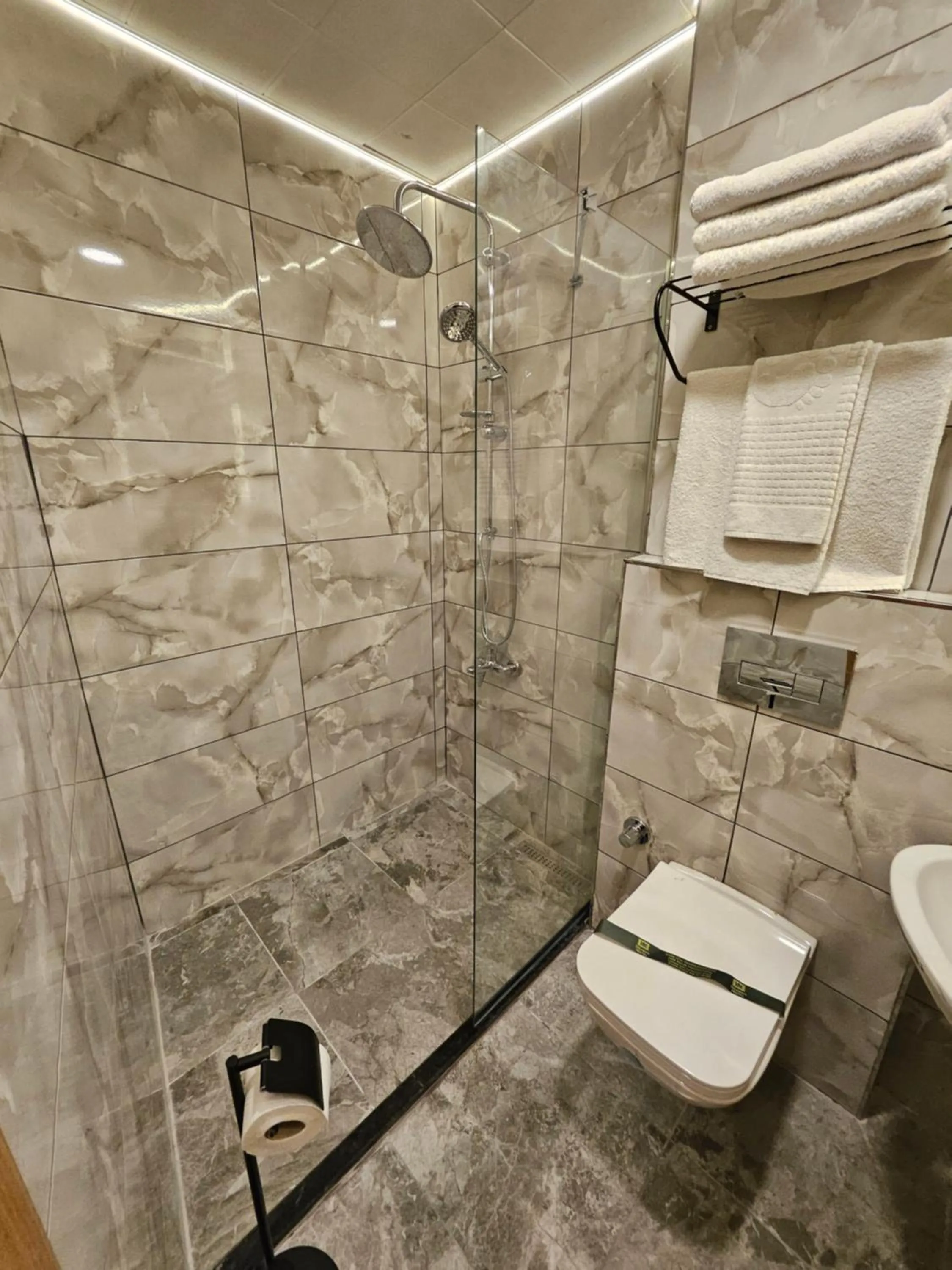 Shower in The Hotel Devman