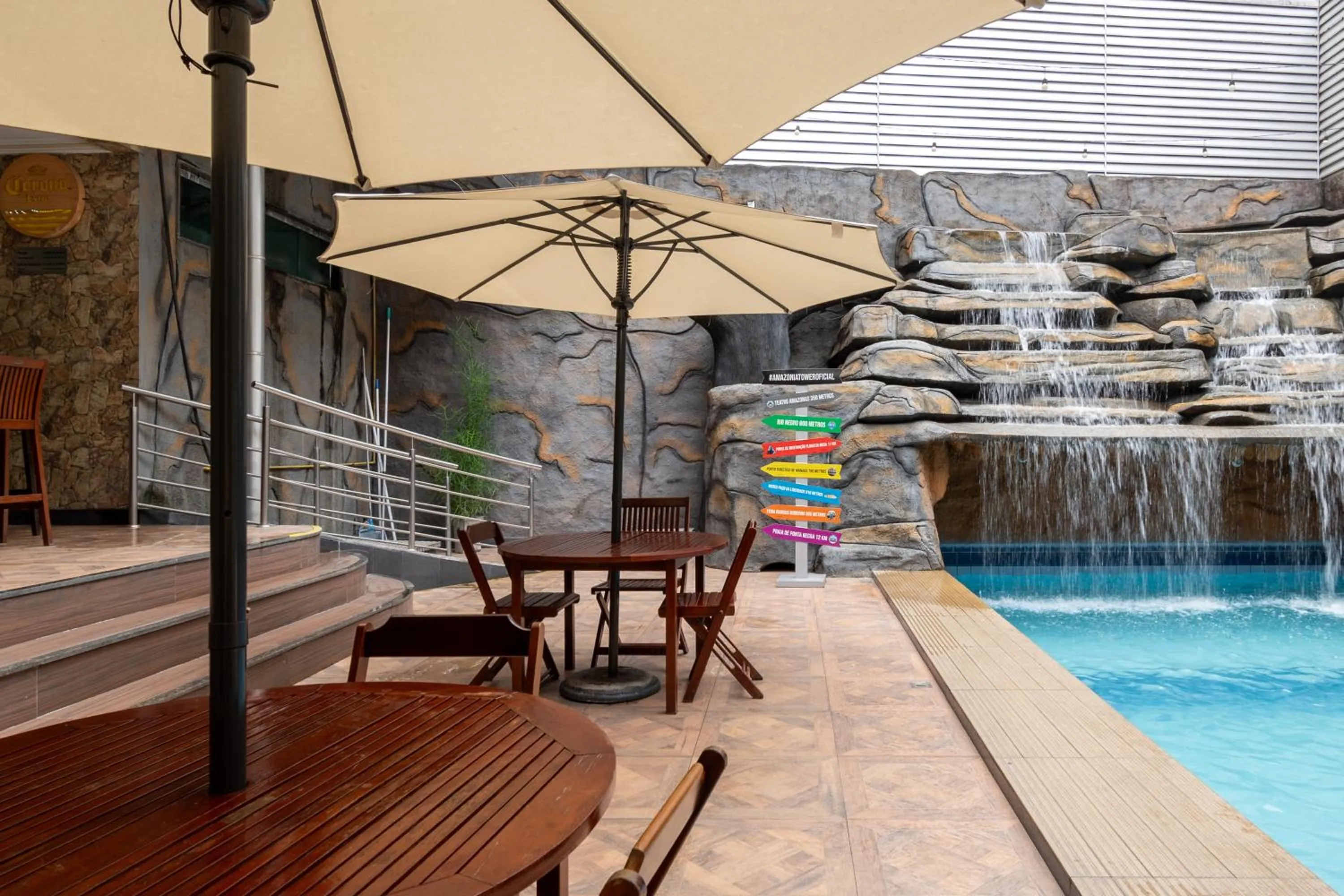 Pool view in Rede Andrade Amazônia