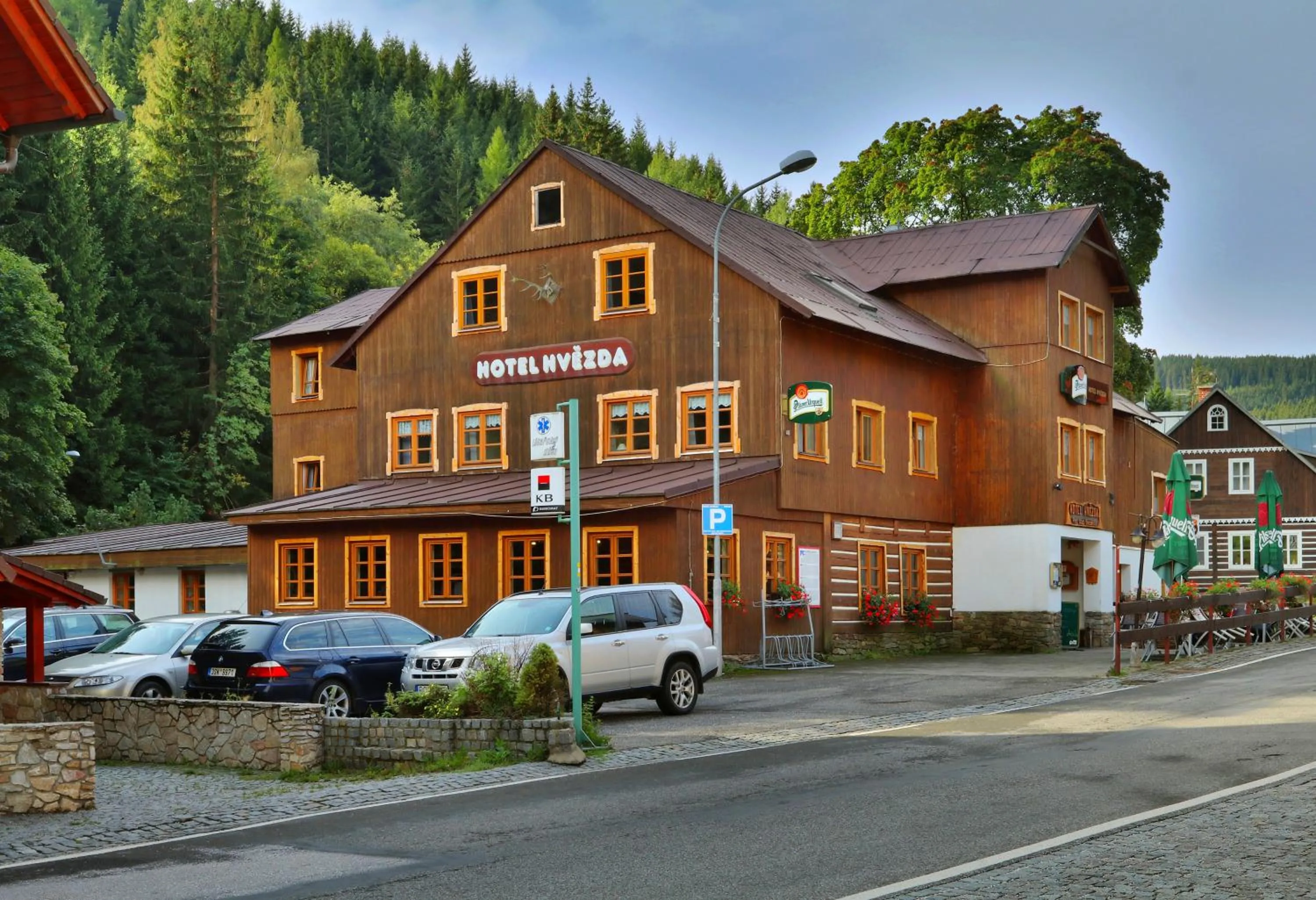 Property building in Hotel Hvezda