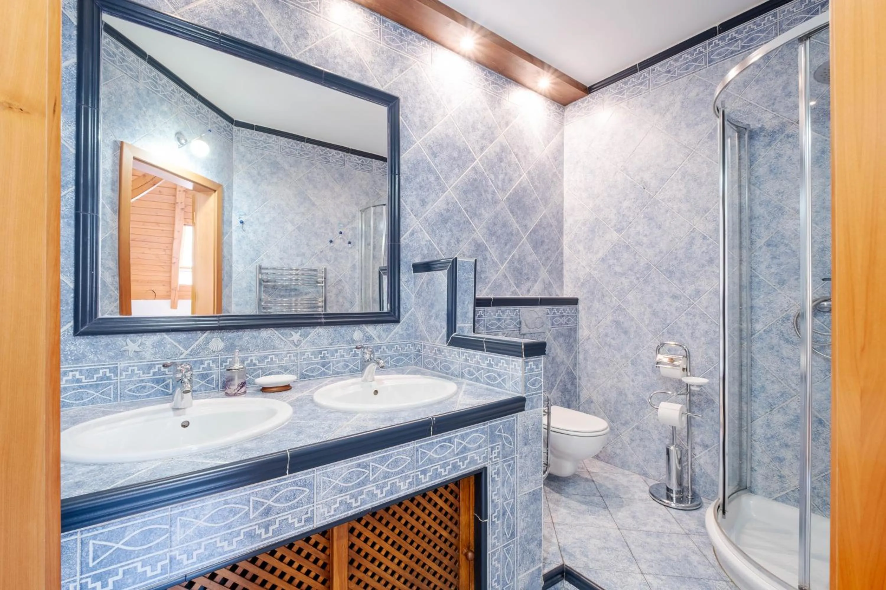 Bathroom in Hotel Hvezda