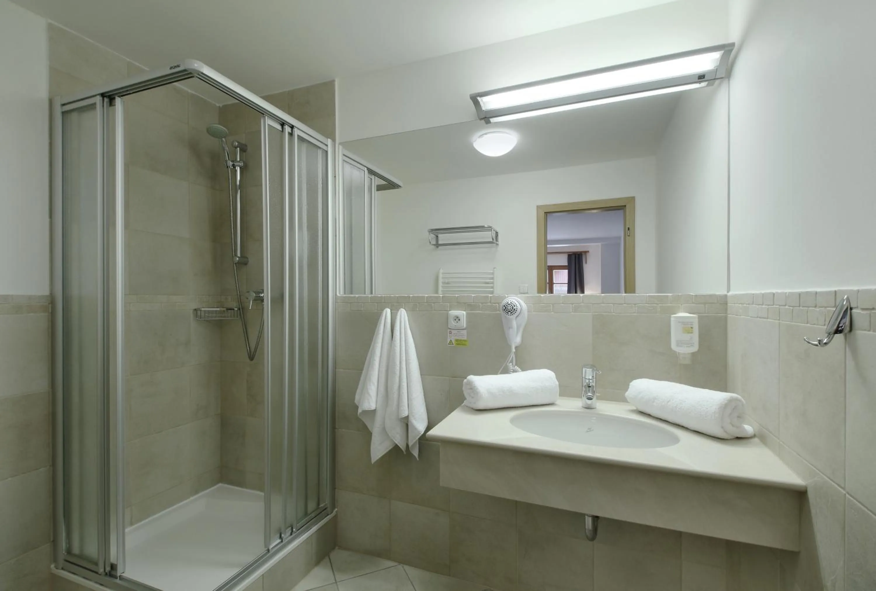 Bathroom in Hotel Hvezda