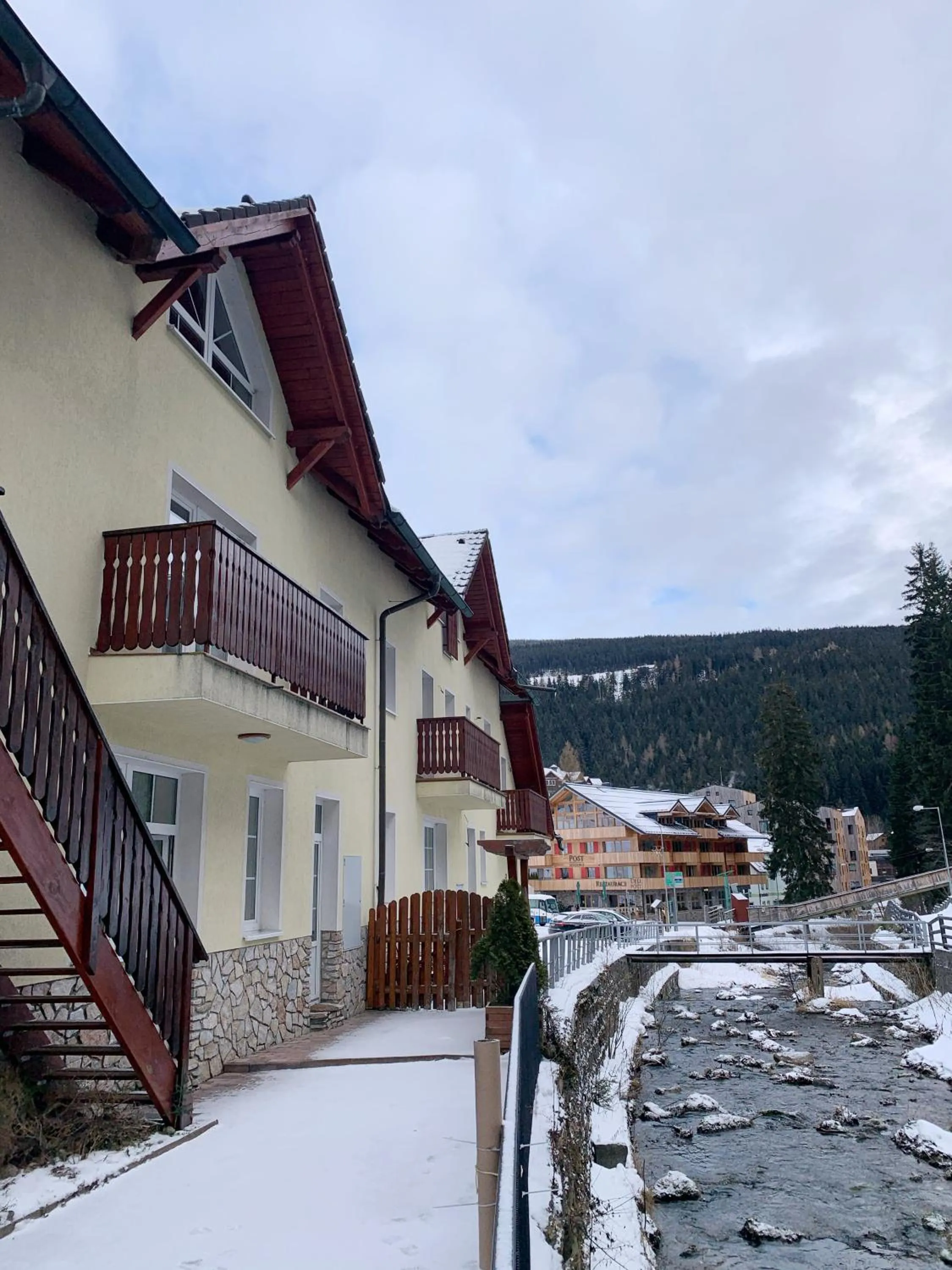 Winter in Hotel Hvezda