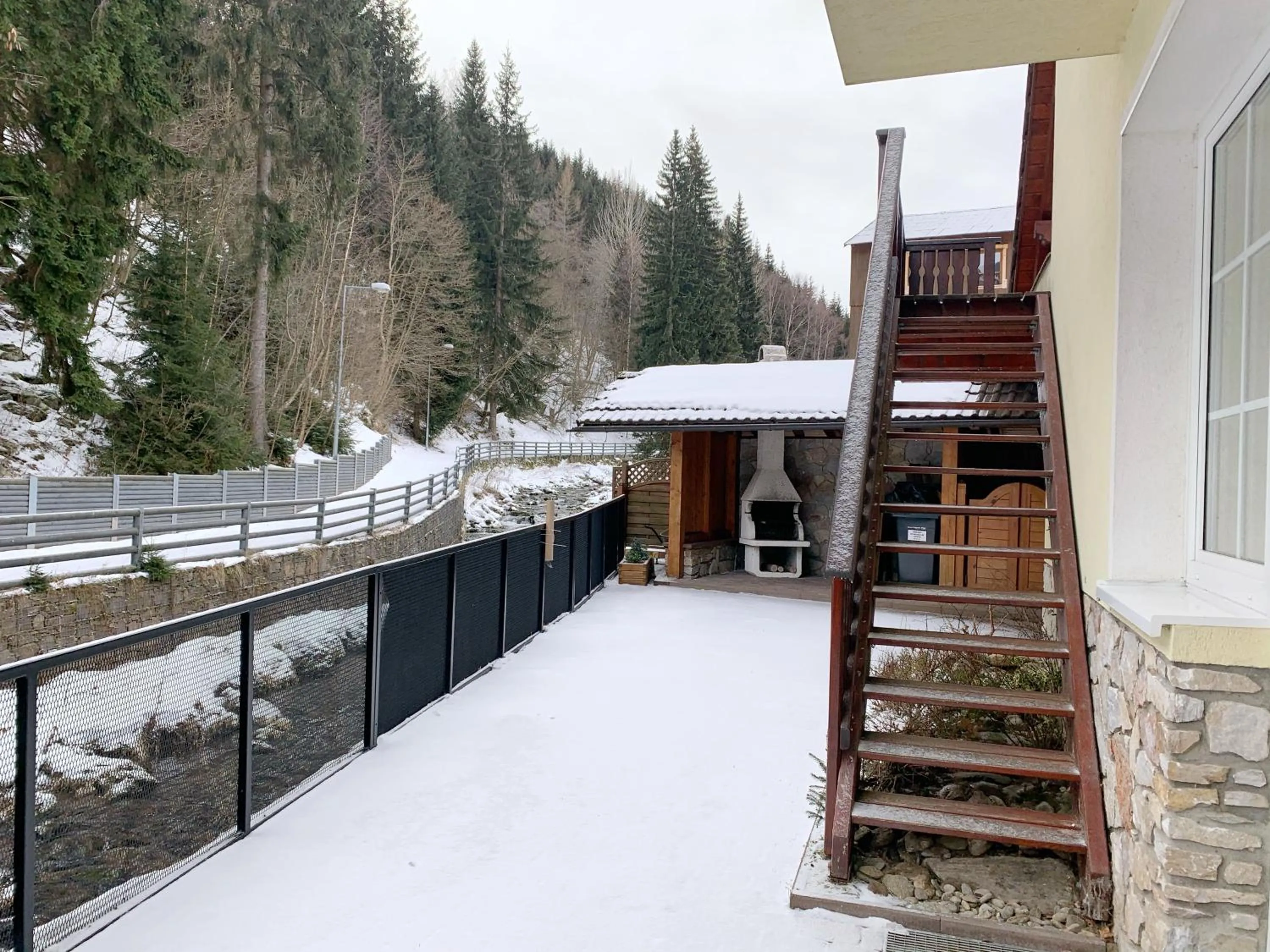 Balcony/Terrace in Hotel Hvezda