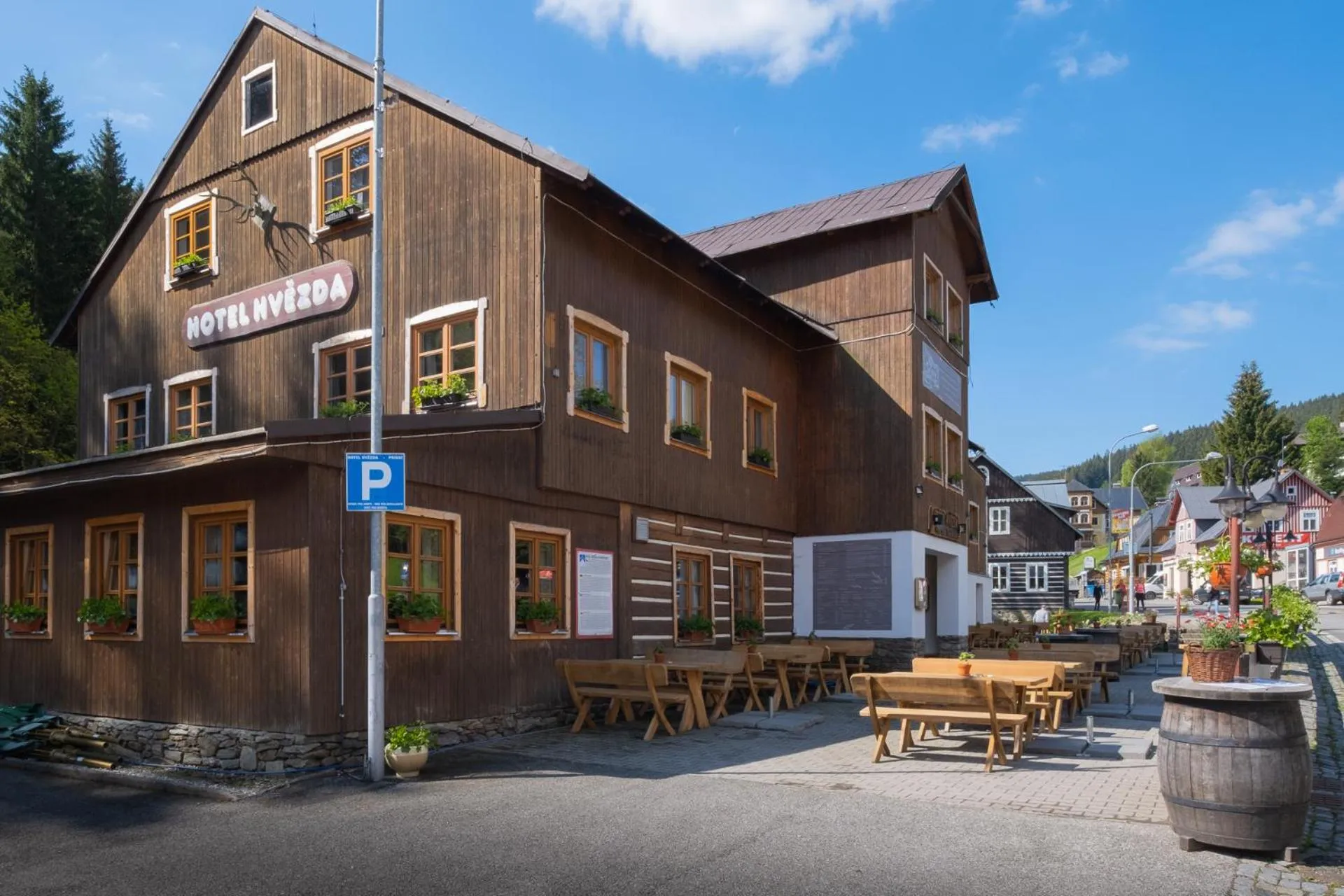 Property building in Hotel Hvezda