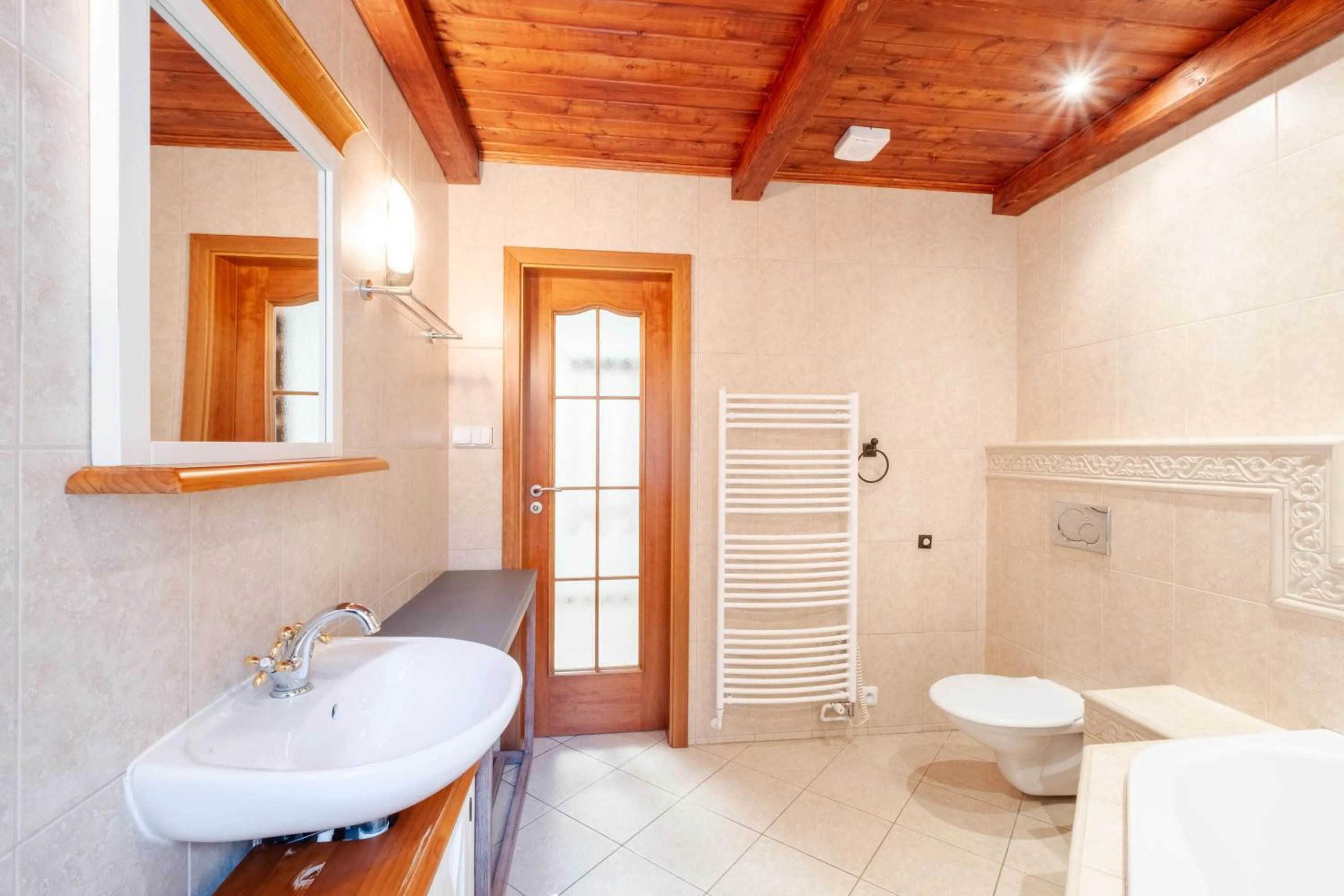 Bathroom in Hotel Hvezda