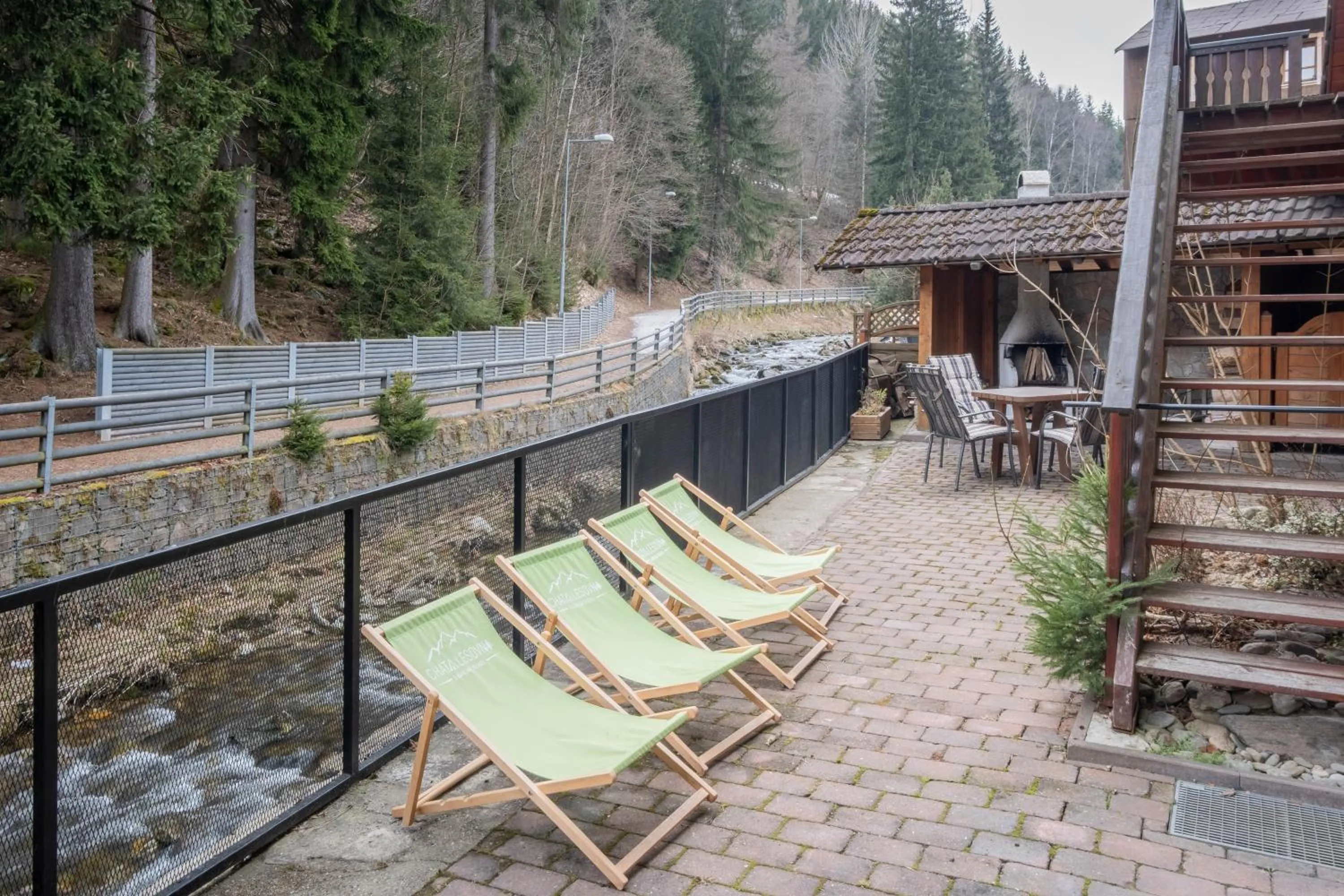 Balcony/Terrace in Hotel Hvezda