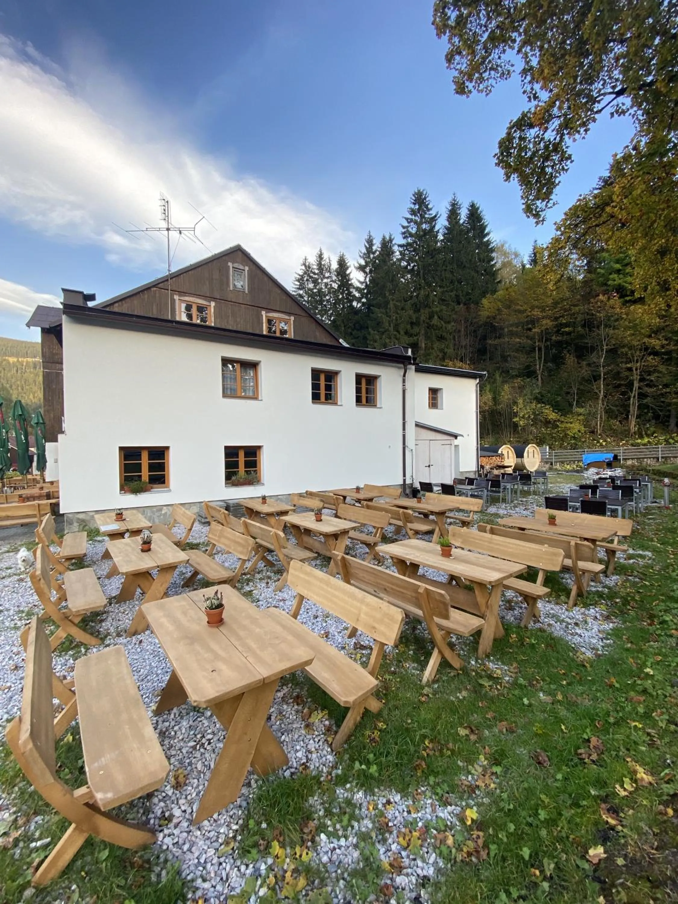 Restaurant/places to eat in Hotel Hvezda