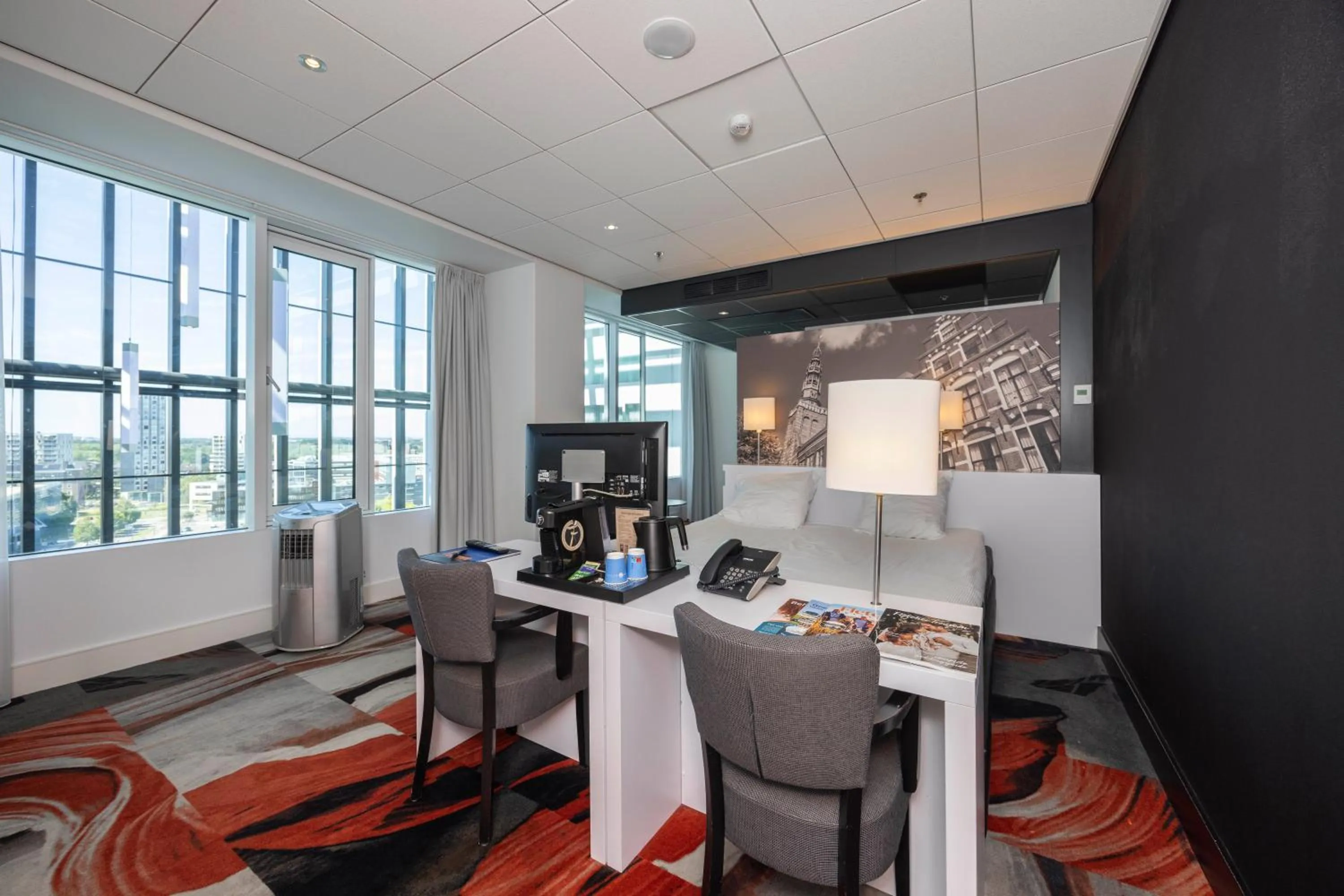 Bedroom in Fletcher Wellness-Hotel Leiden