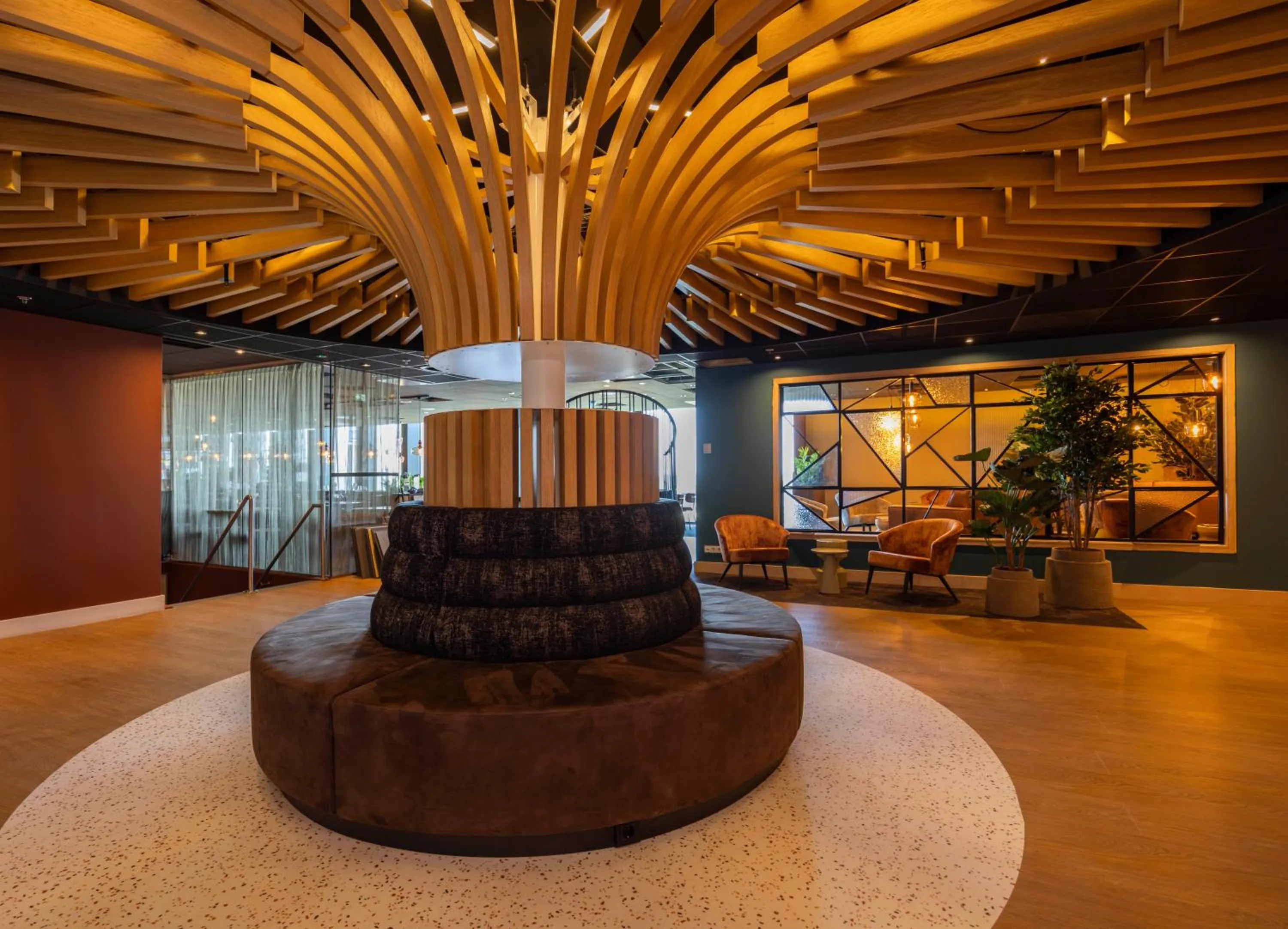 Lobby or reception in Fletcher Wellness-Hotel Leiden