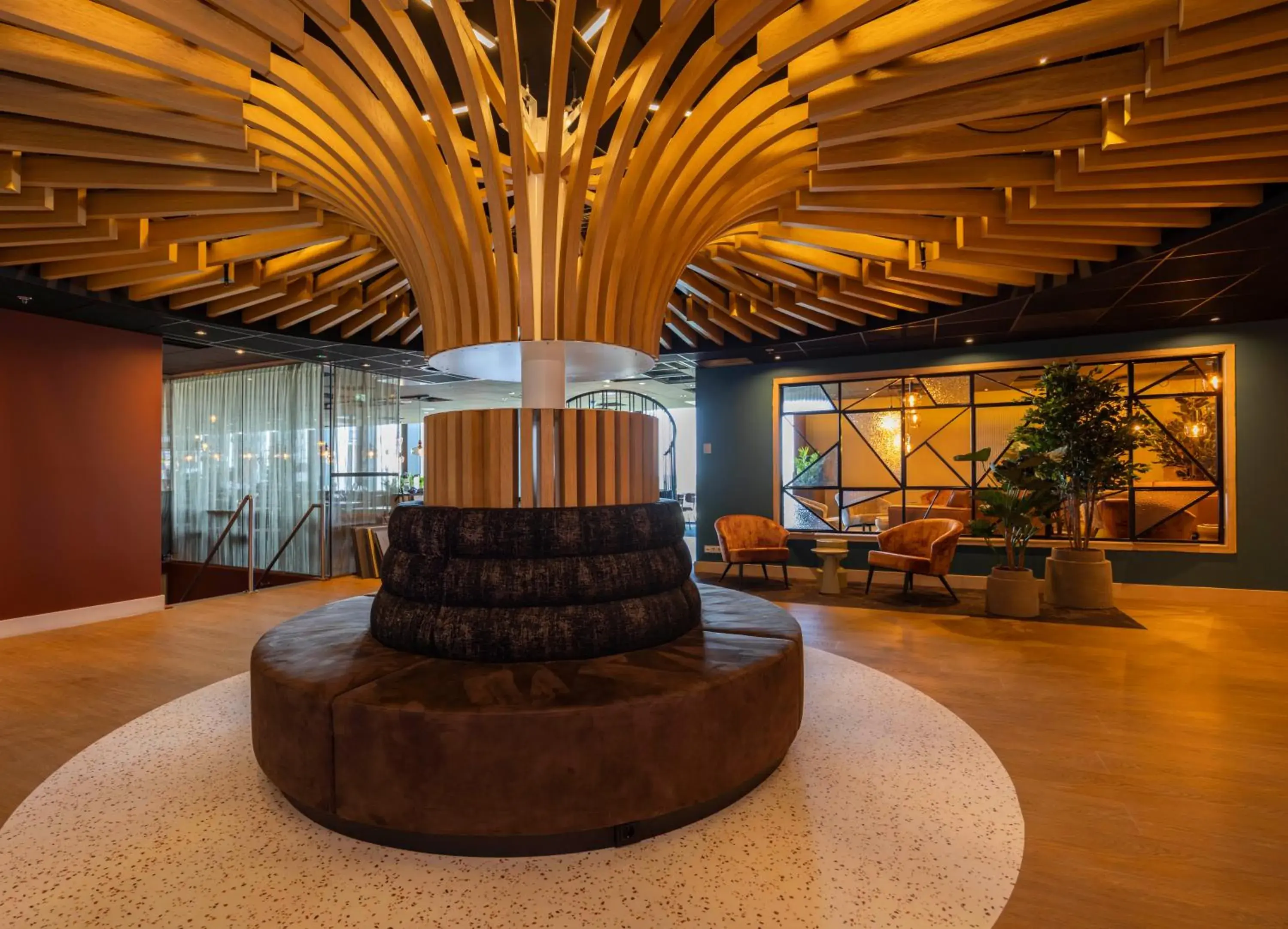 Lobby or reception in Fletcher Wellness-Hotel Leiden Lobby or reception in Fletcher Wellness-Hotel Leiden