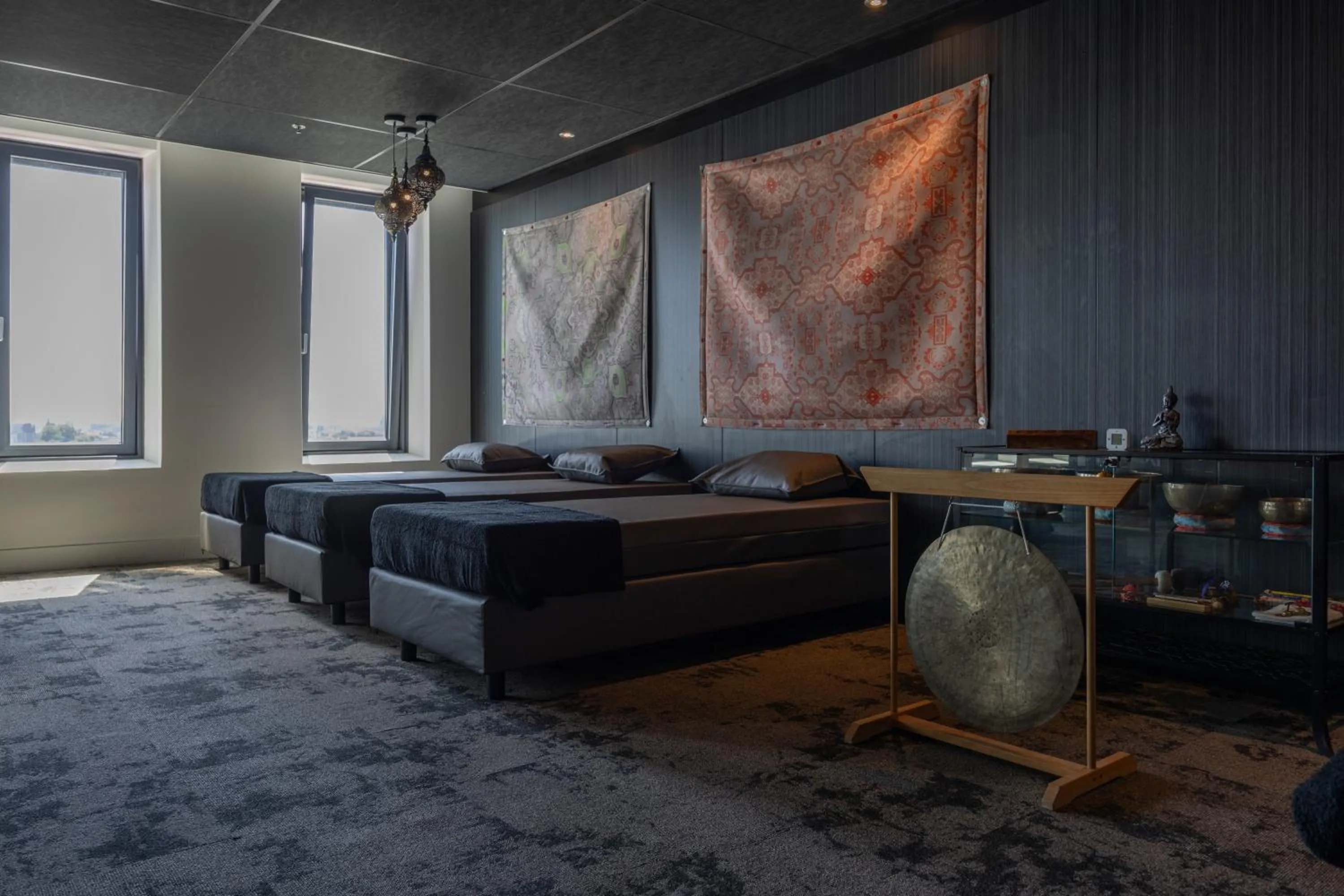 Spa and wellness centre/facilities, Bed in Fletcher Wellness-Hotel Leiden