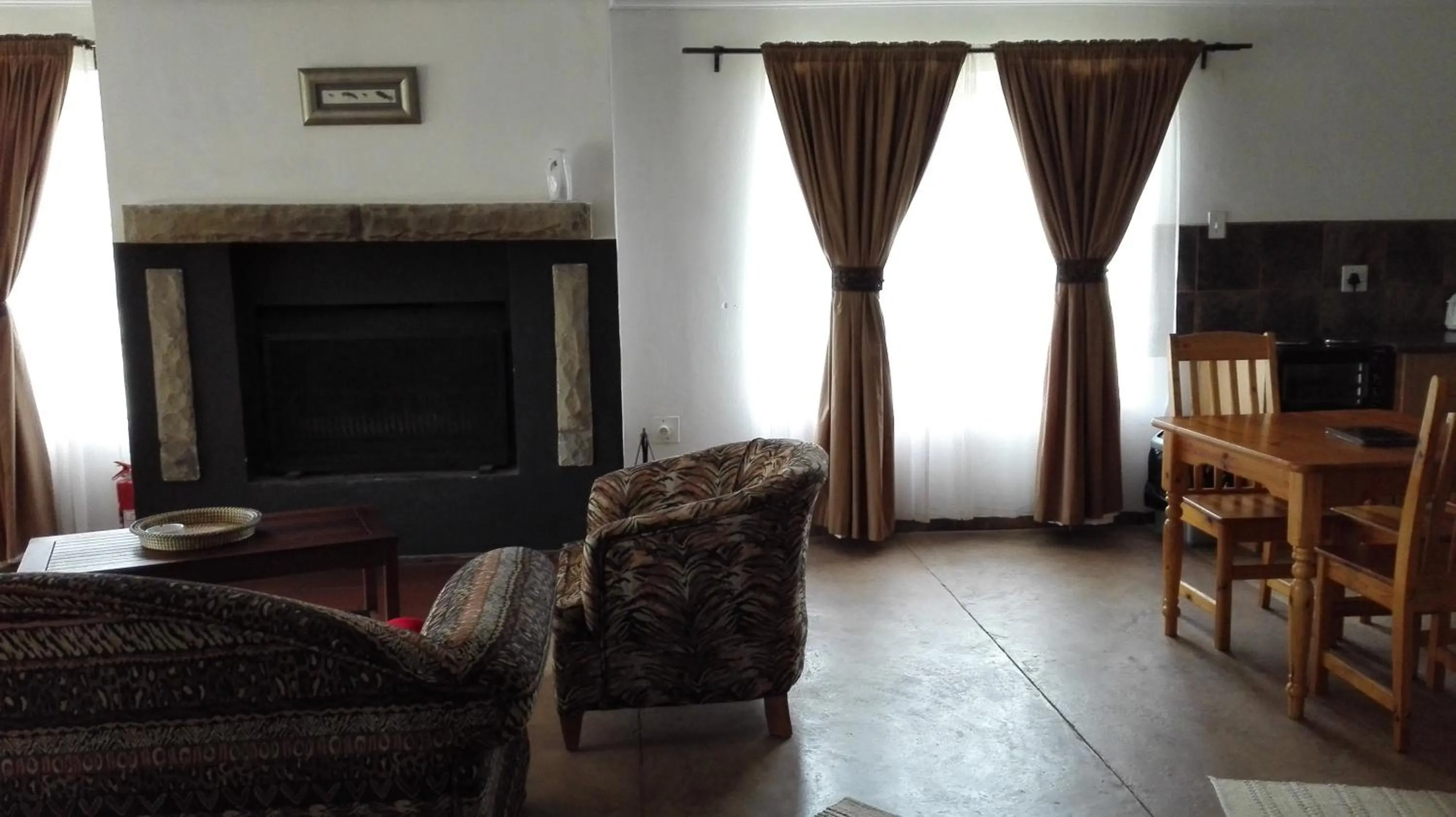 Kitchen or kitchenette in Pumula Guest Farm