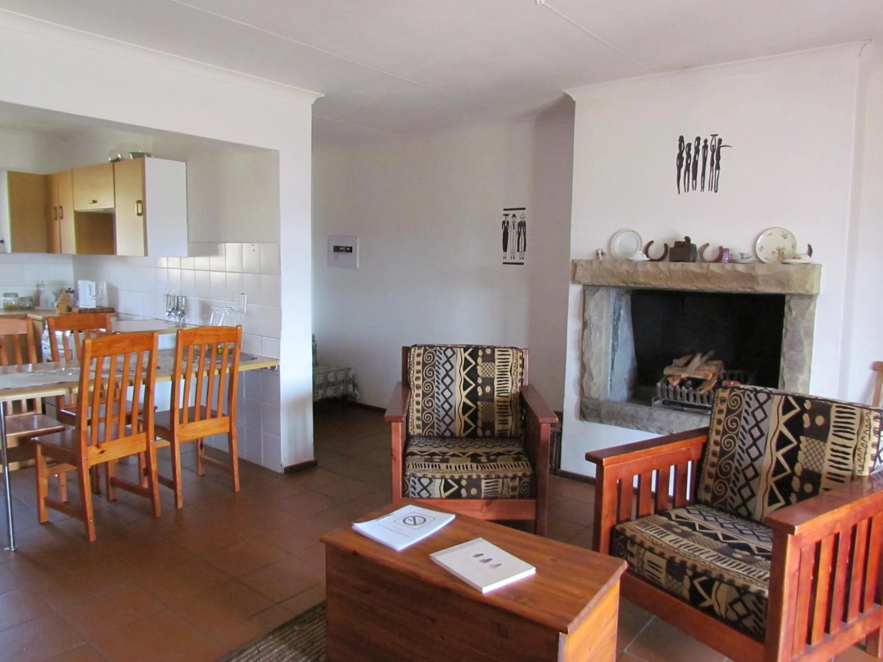 Living room in Pumula Guest Farm
