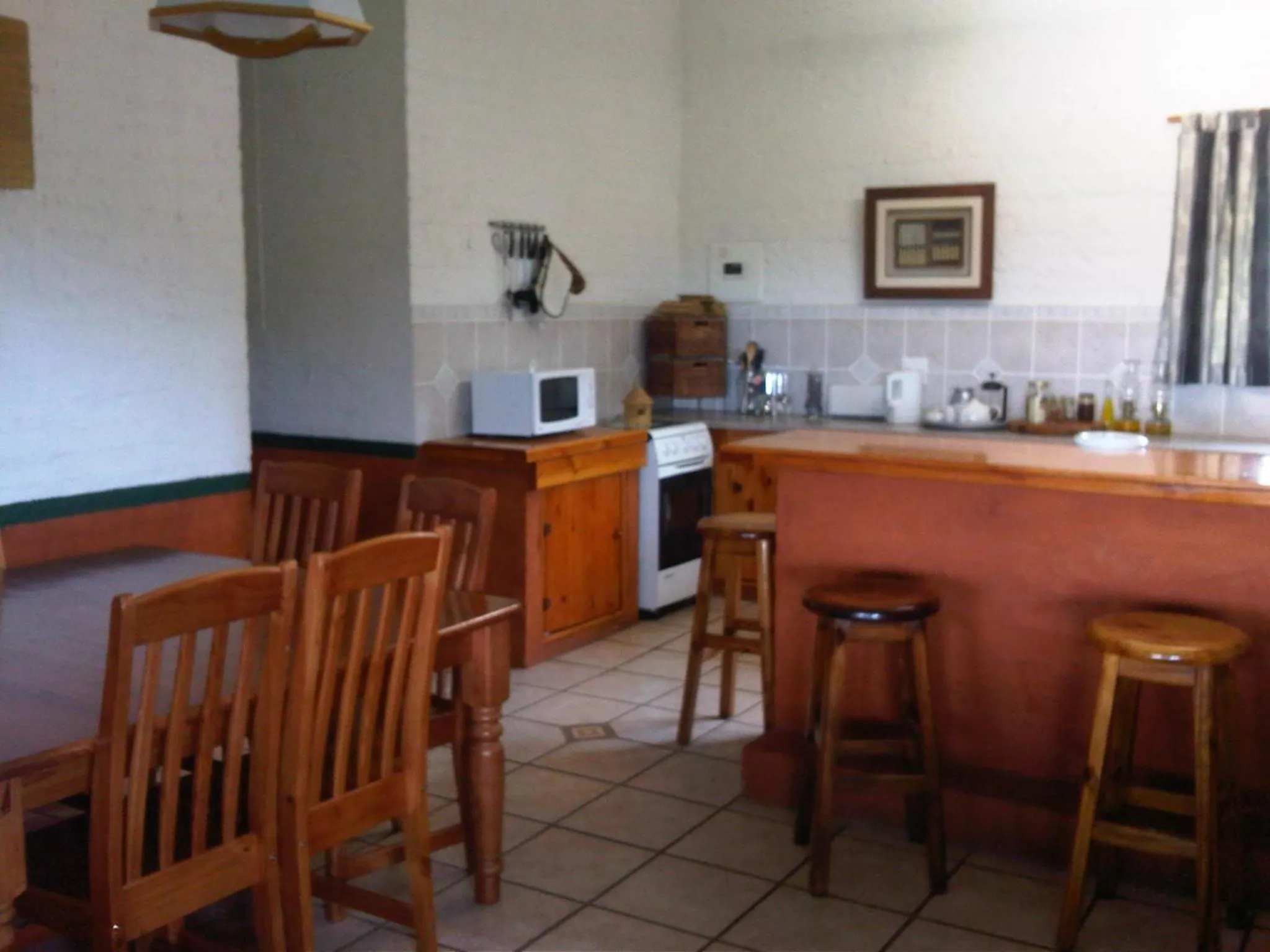 Dining area in Pumula Guest Farm