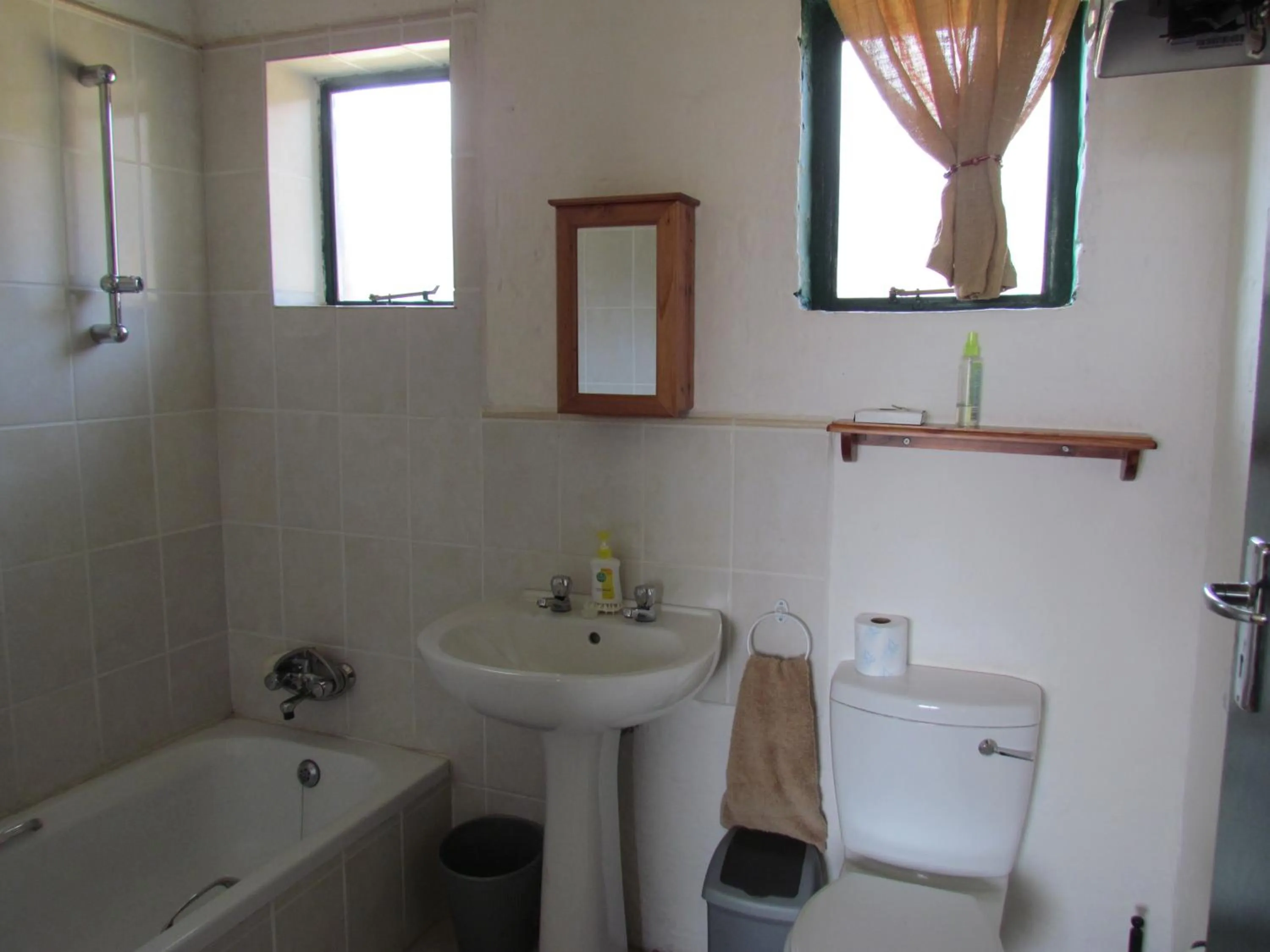 Bathroom in Pumula Guest Farm