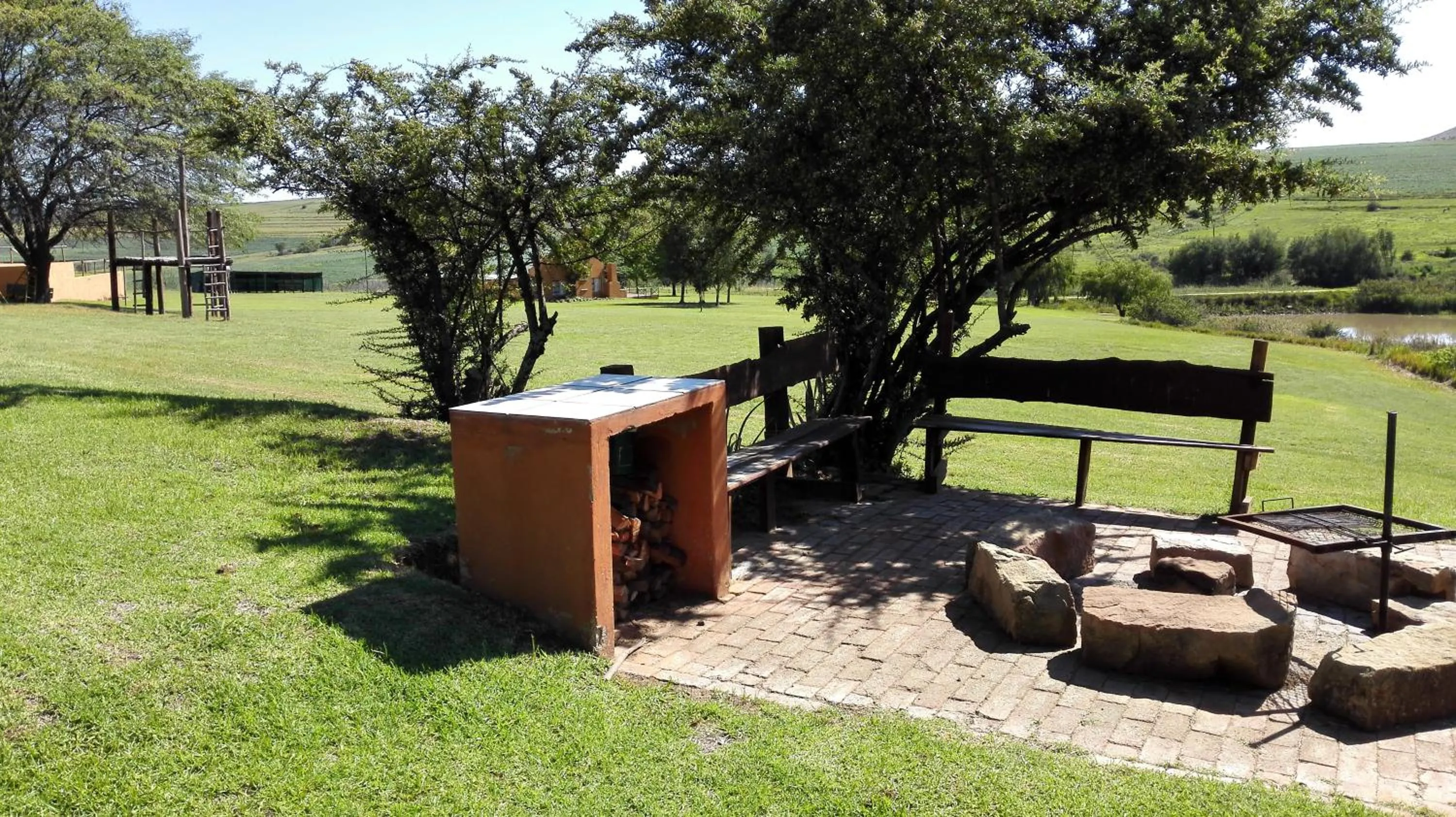 BBQ facilities in Pumula Guest Farm