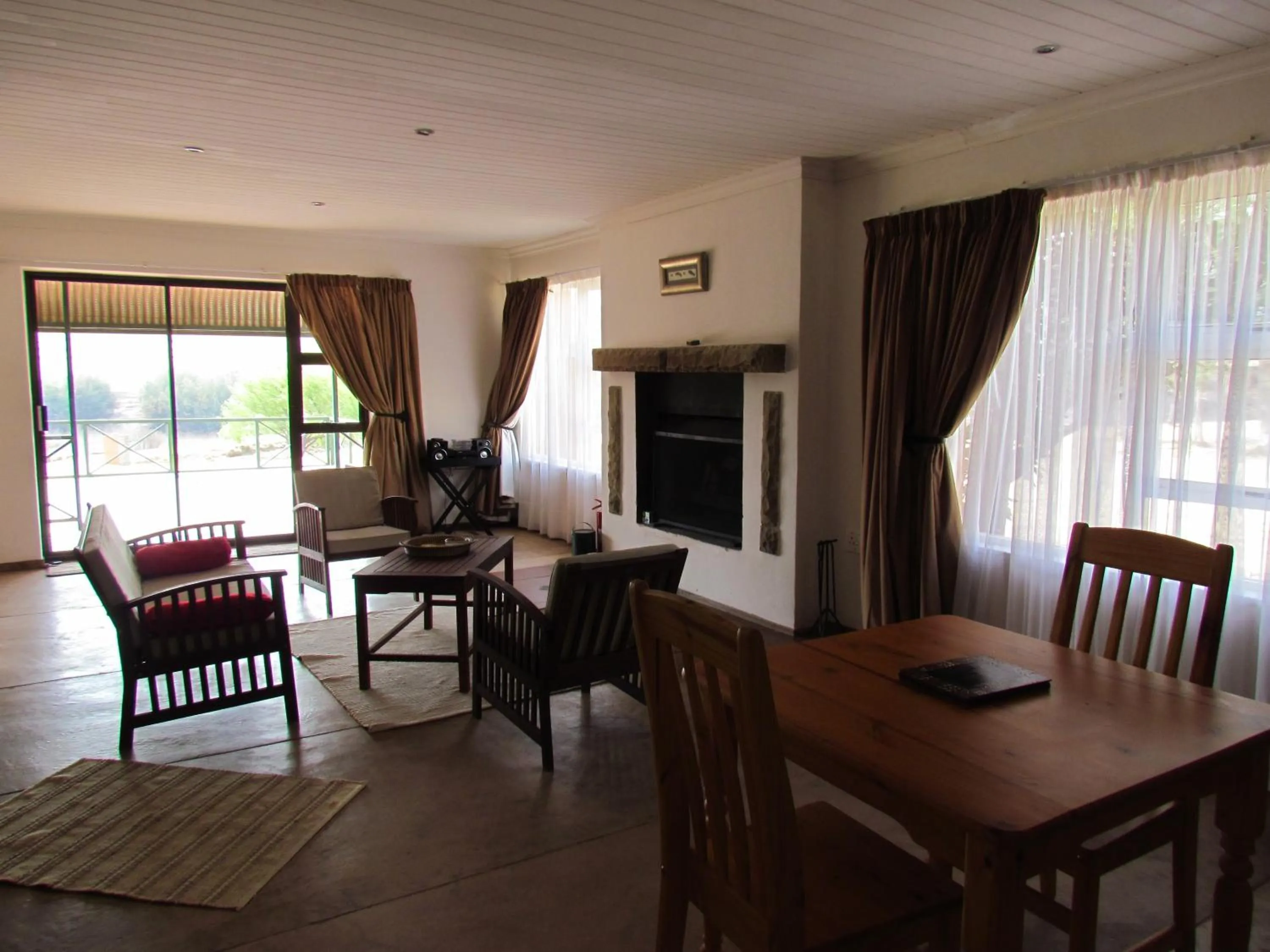 Patio in Pumula Guest Farm