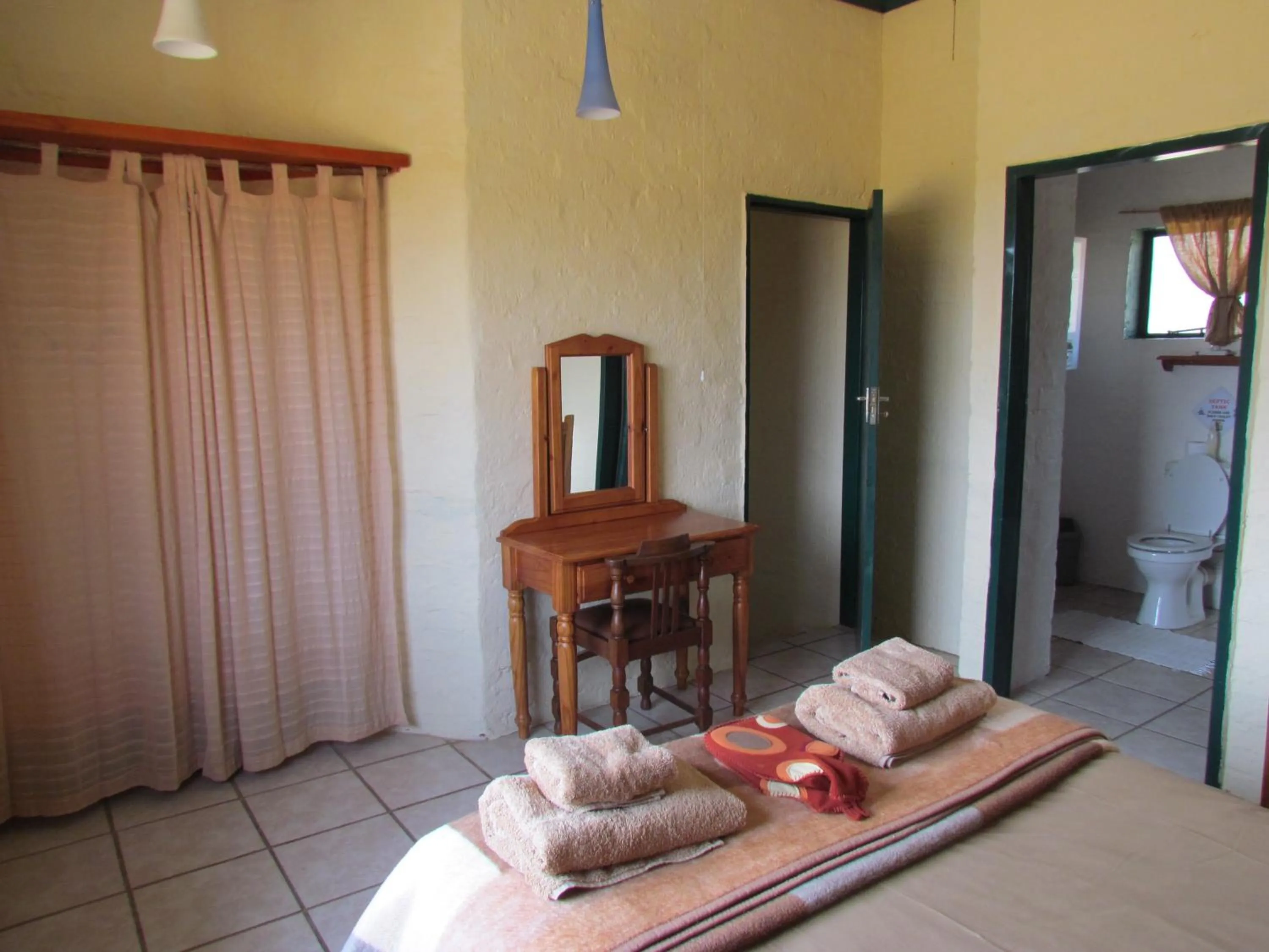 Bathroom in Pumula Guest Farm